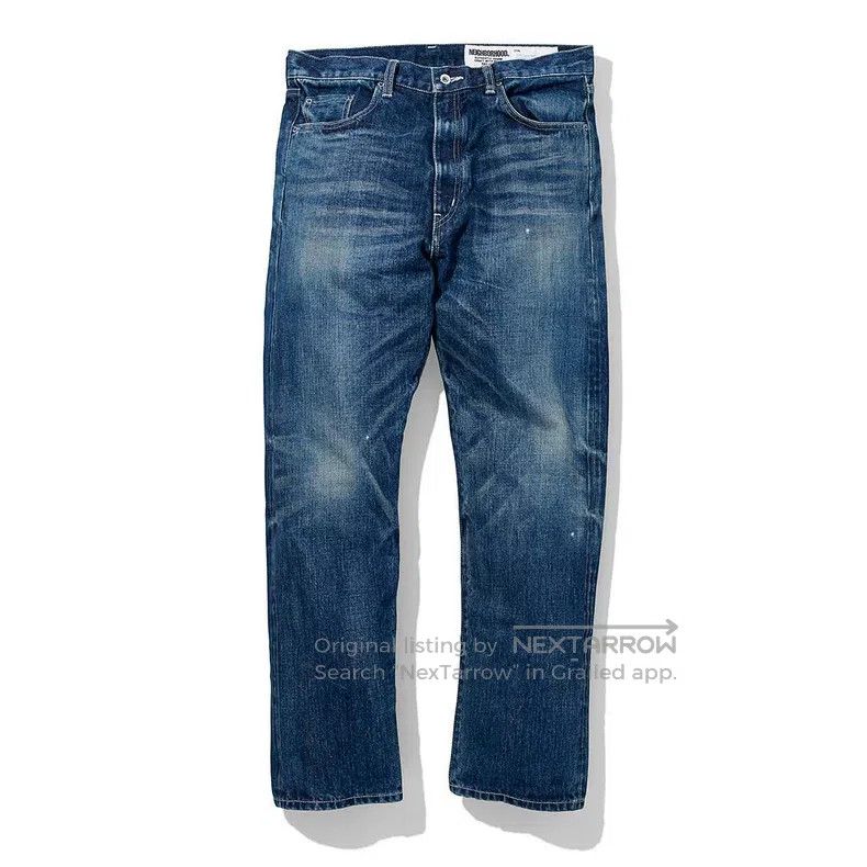 Neighborhood Neighborhood size S Denim Jeans, Size S, Dark Blue Washed D Size US 27 - 1 Thumbnail
