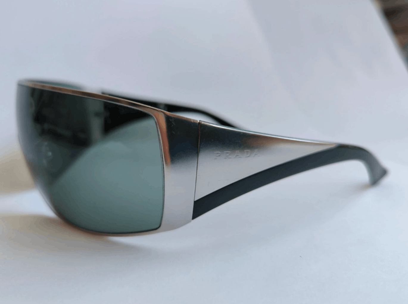 Prada PRADA Sunglasses Wrap Star Rimless Luna Rossa Vintage Size ONE SIZE - 1 Thumbnail