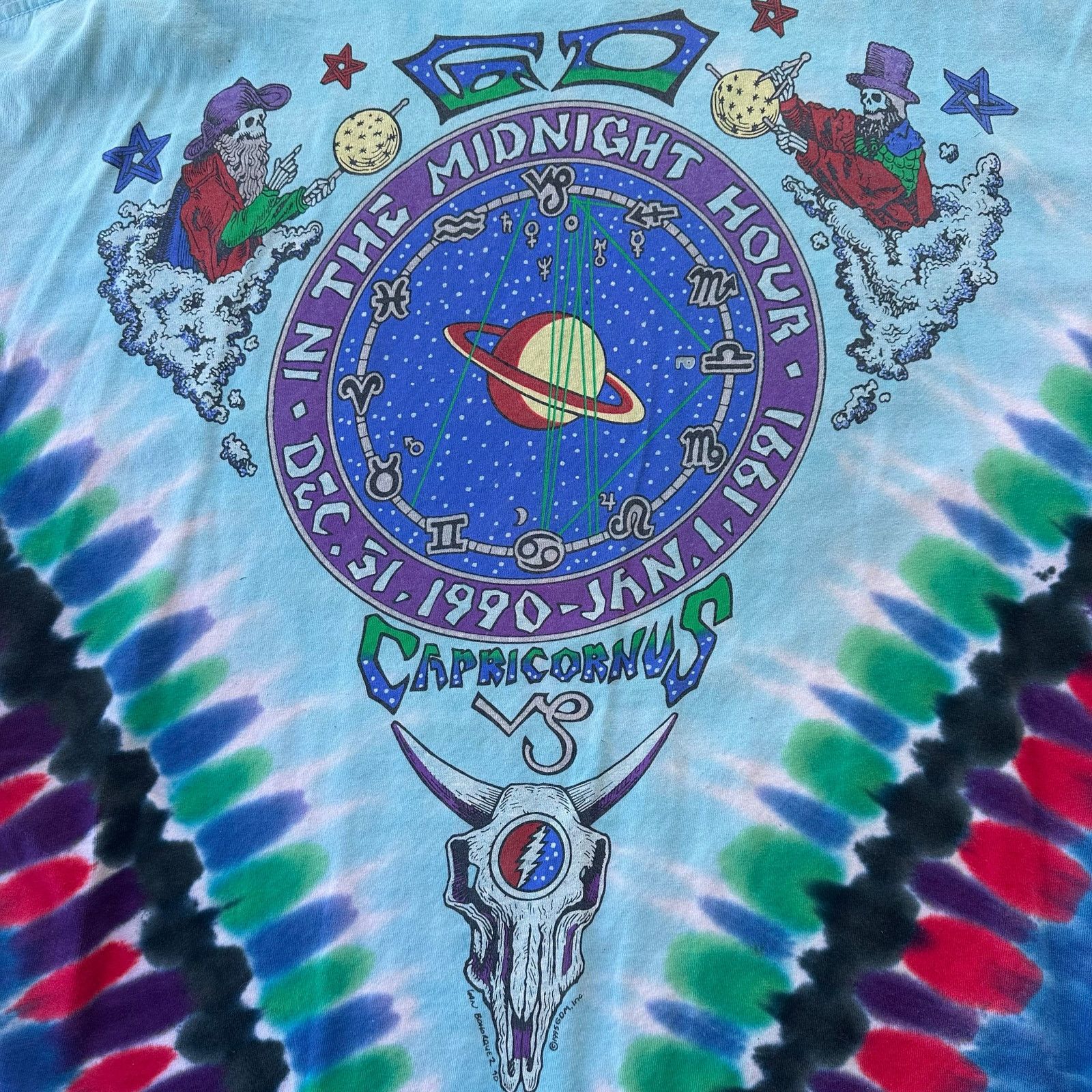Liquid Blue Grateful Dead 1995 New Year’s Eve in the midnight hour Size US XL / EU 56 / 4 - 5 Thumbnail