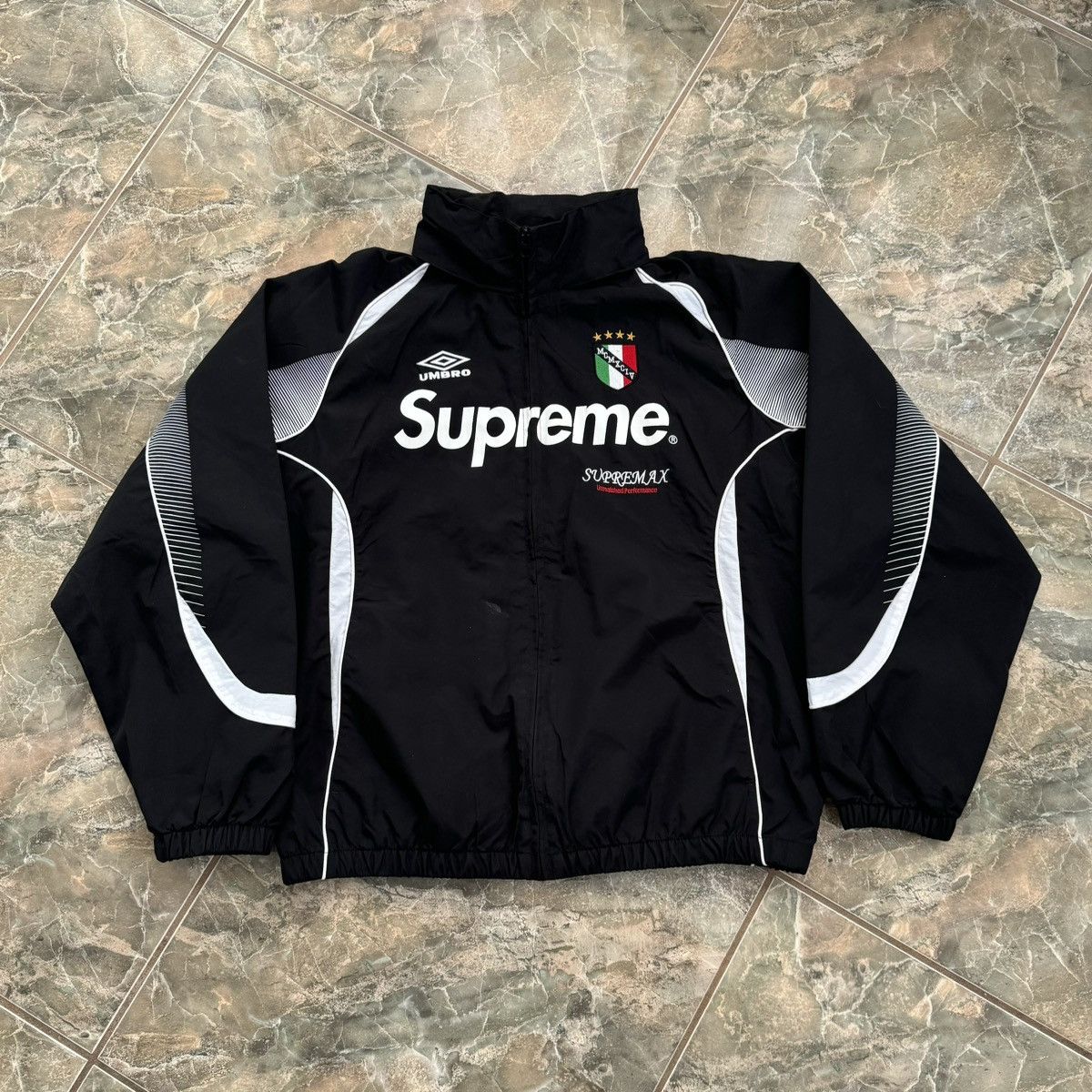 Supreme Supreme Umbro Track Jacket Black | Grailed