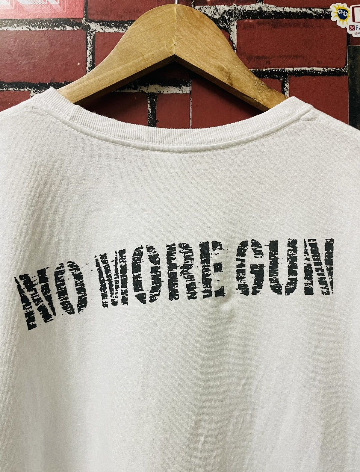 Vintage VTG NO MORE GUN SHIRTS Size US L / EU 52-54 / 3 - 8 Thumbnail