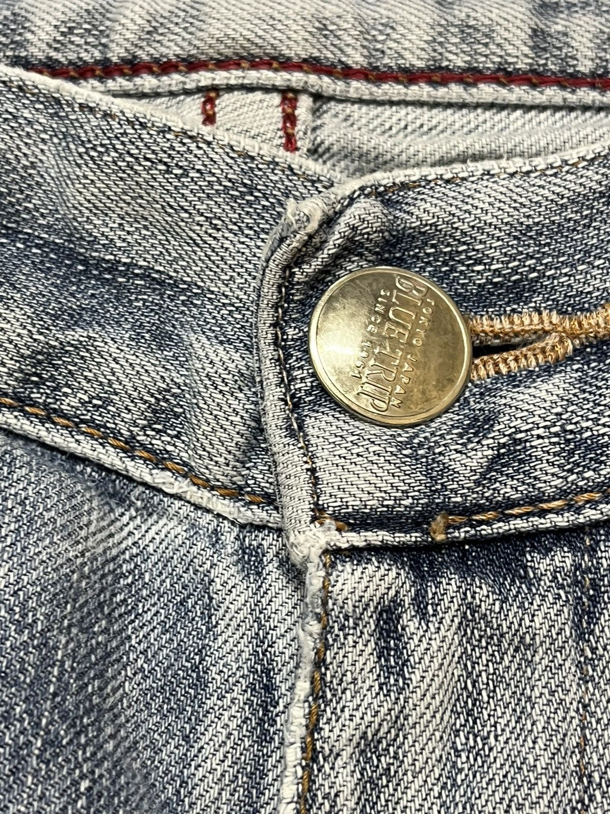 Edwin Vintage Edwin Bluetrip Faded Flare Denim Size US 32 / EU 48 - 10 Thumbnail