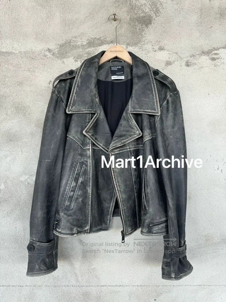 Enfants Riches Deprimes Enfants Riches Deprimes Rat Leather Jacket. Size US L / EU 52-54 / 3 - 2 Thumbnail