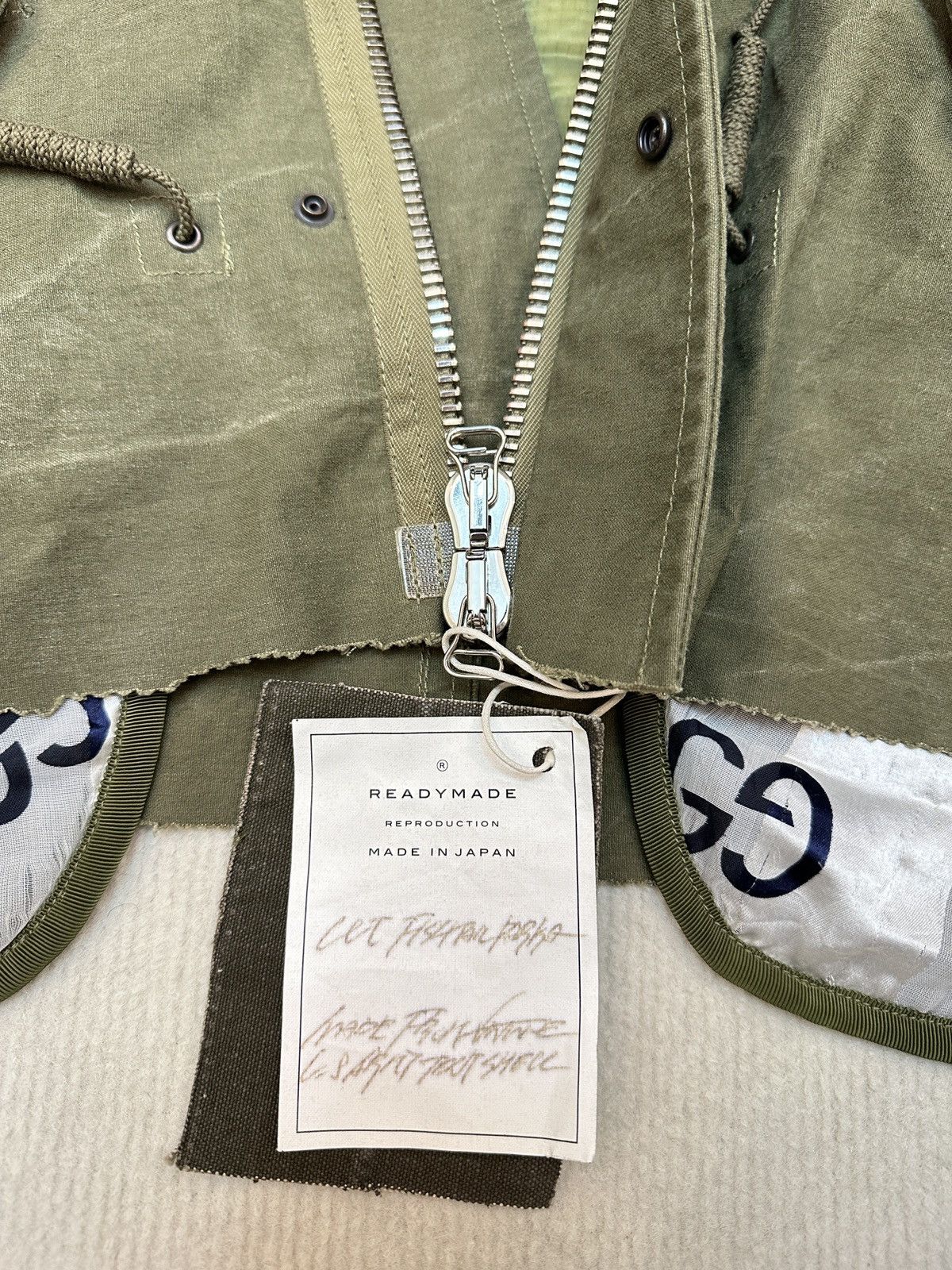 READYMADE Readymade Cut Fishtail Parka with Gucci Scarf M51 Size US M / EU 48-50 / 2 - 7 Thumbnail