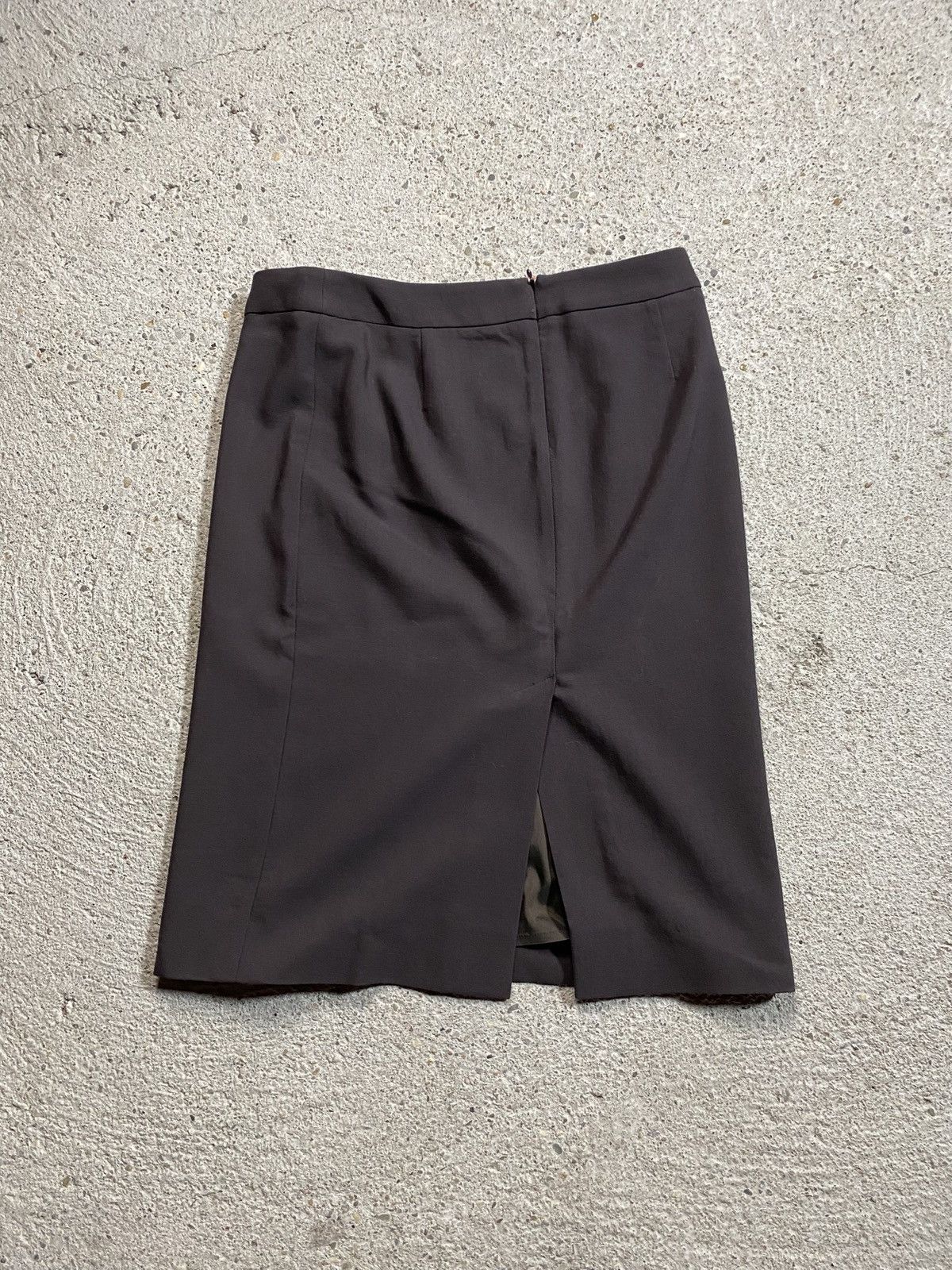 Valentino × Vintage Valentino Roma vintage brown skirt old money Size 32" / US 10 / IT 46 - 1 Thumbnail