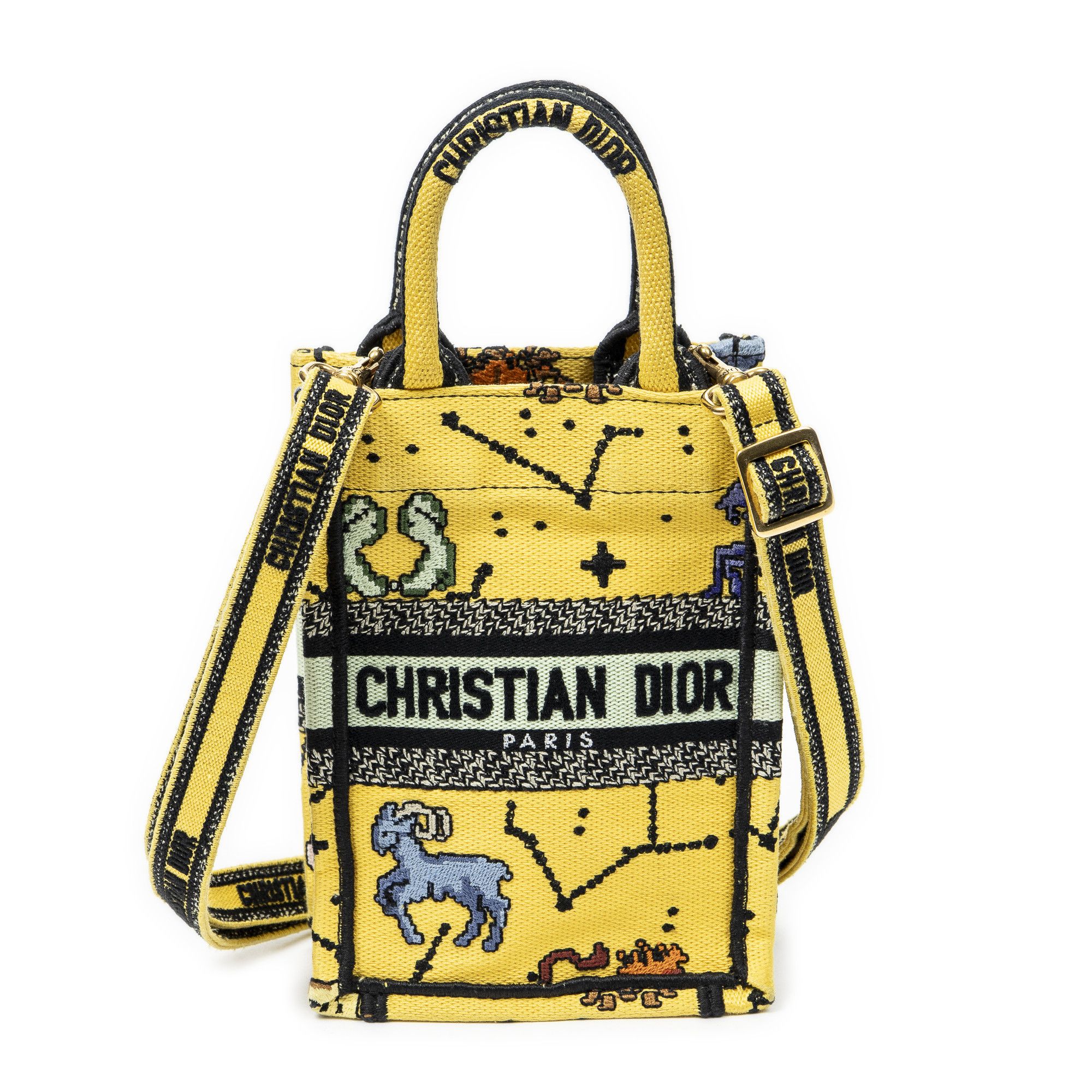 Dior Mini Book Tote Phone Bag Size ONE SIZE - 1 Thumbnail