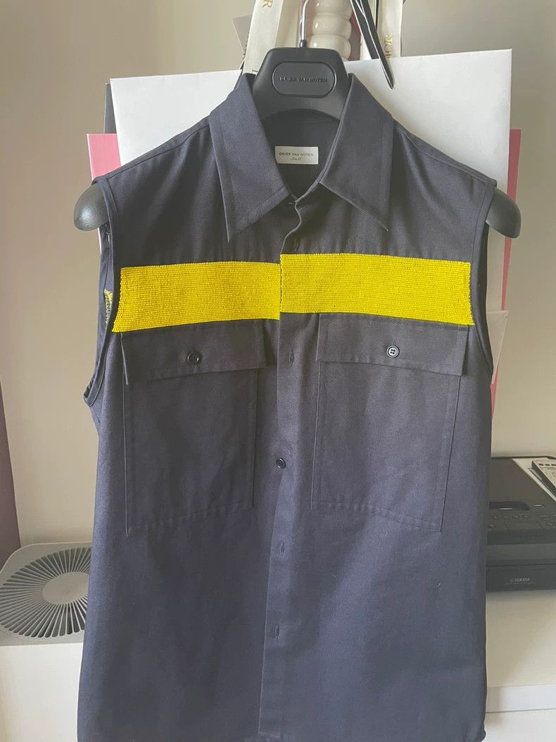 Dries Van Noten Dries Van Noten Beaded Sleeveless Top Size US S / EU 44-46 / 1 - 1 Thumbnail