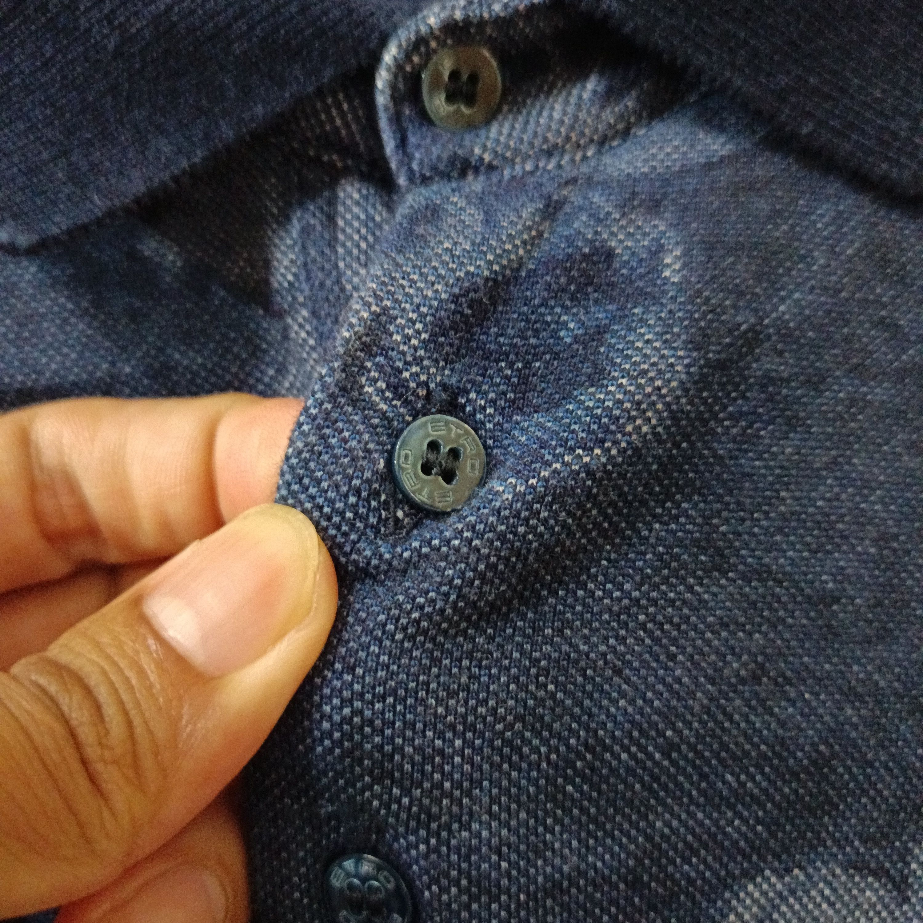 Etro ETRO FLOWER PATTERN POLO SHIRT Size US M / EU 48-50 / 2 - 3 Thumbnail