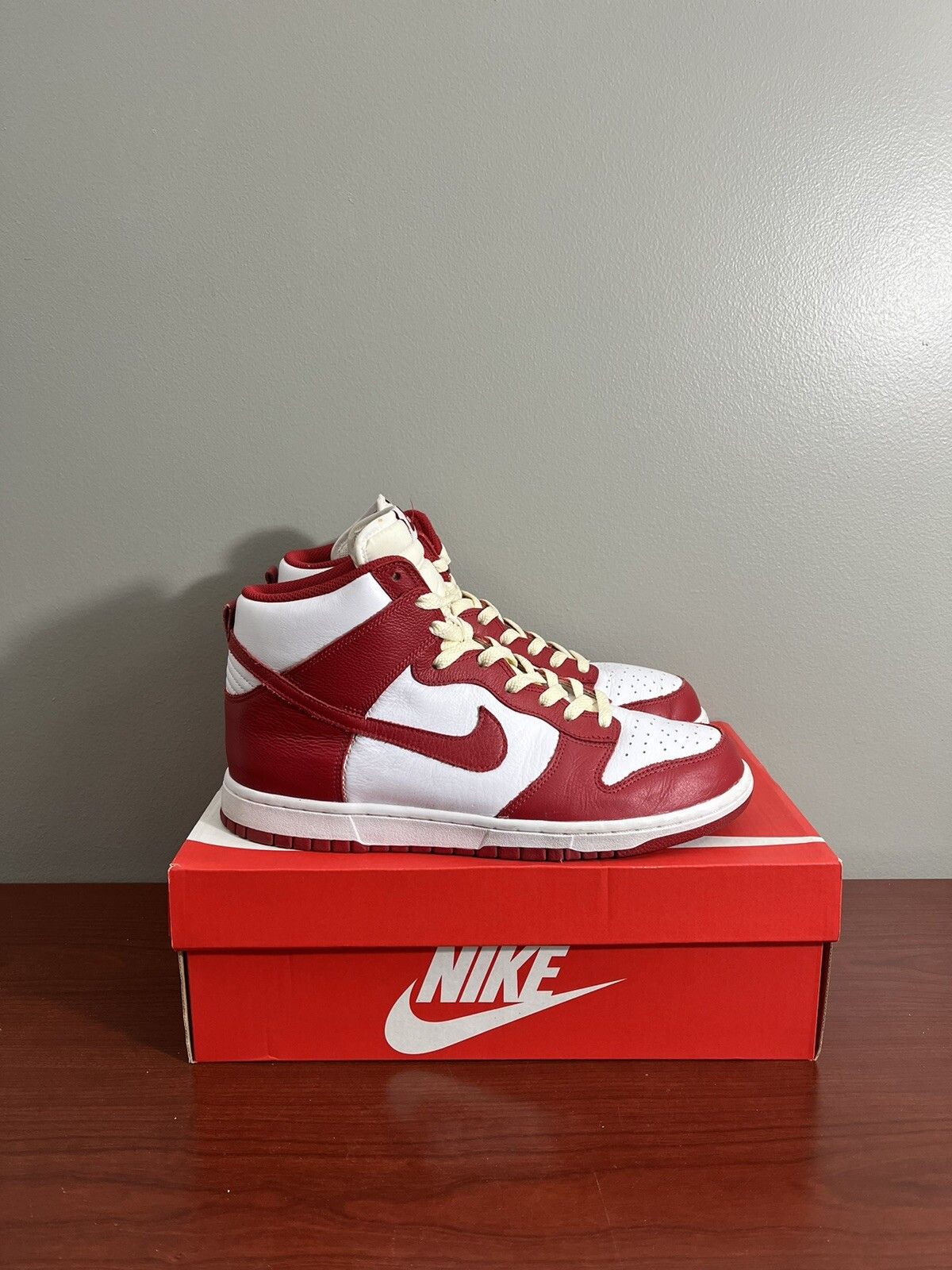 Nike Nike Dunk High St. Johns 2016 btts pack Size 10 Virgil Red Size US 10 / EU 43 - 6 Thumbnail
