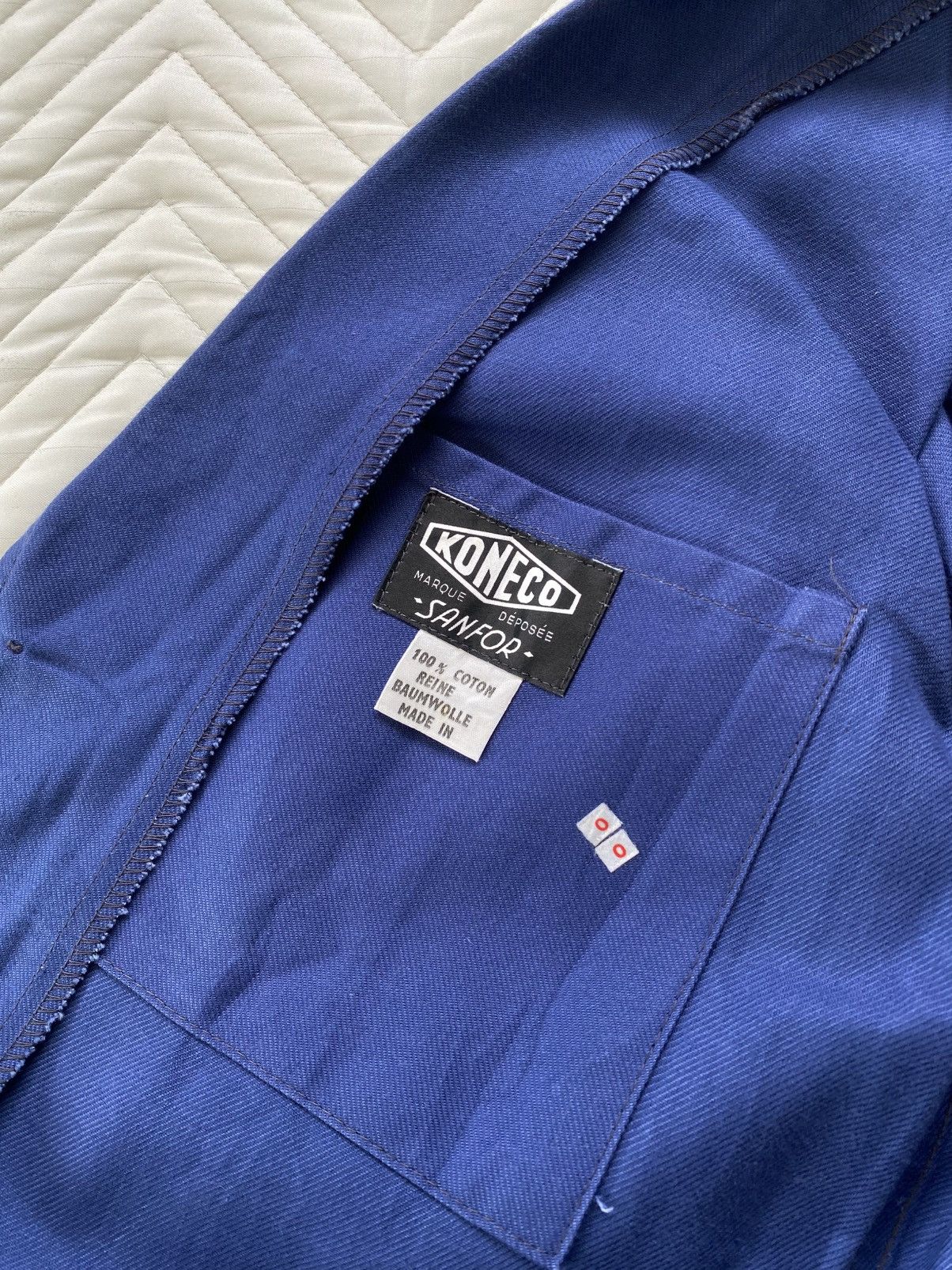 Vintage Vintage 70s Koneco French Workwear– Laboratorium stuff Size US M / EU 48-50 / 2 - 6 Thumbnail