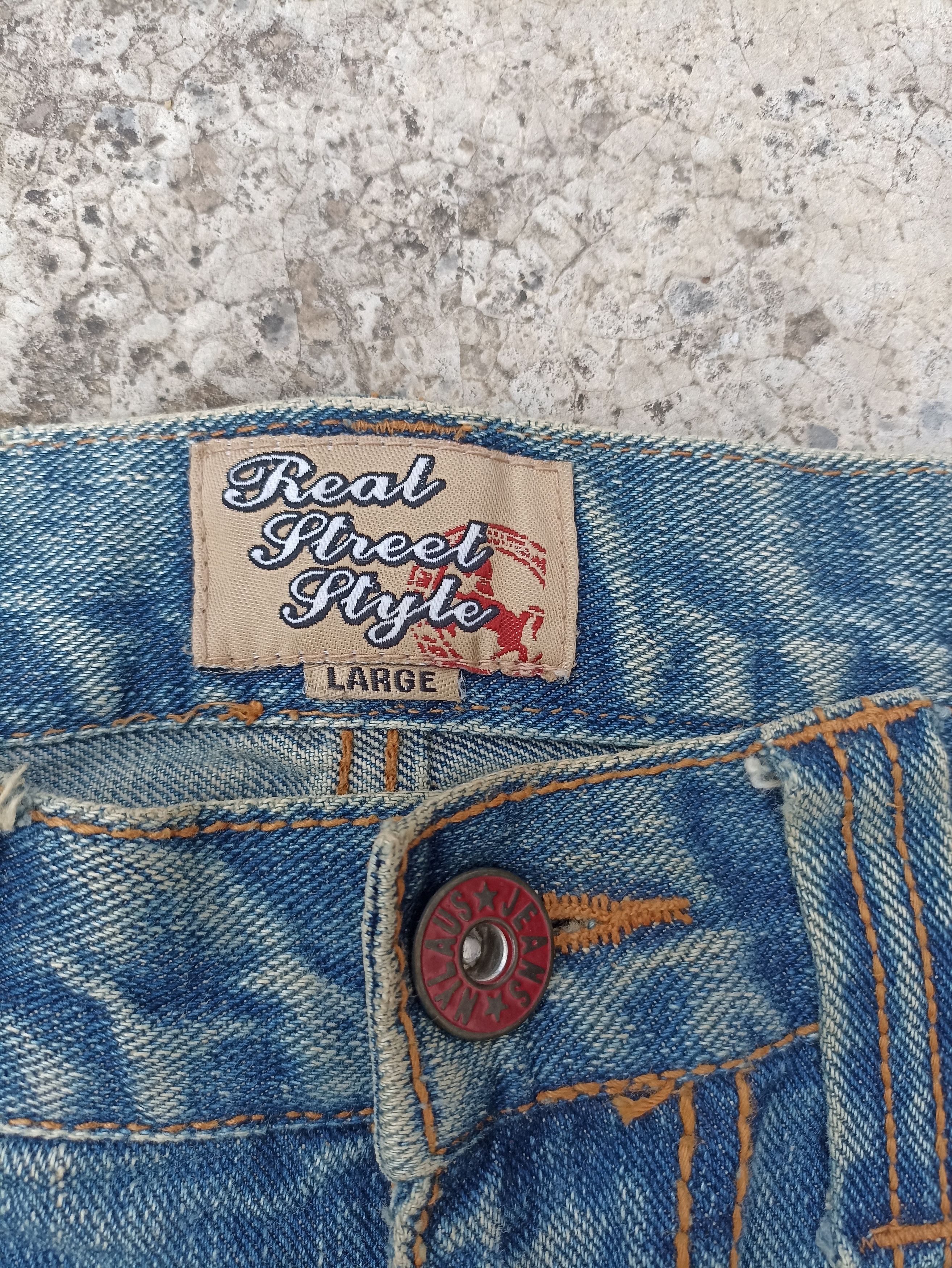 Beauty Beast Flare Nylaus Jeans Distressed Denim Beauty Beast LGB Design Size US 30 / EU 46 - 4 Thumbnail
