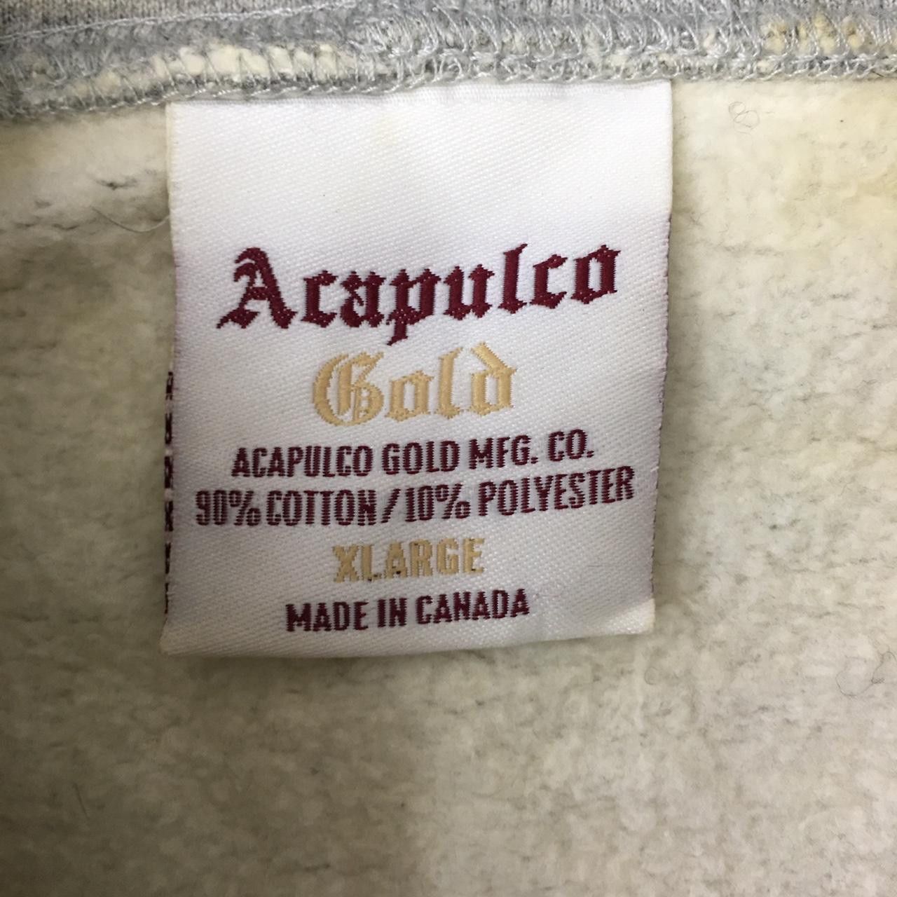 Acapulco Gold Vtg ACAPULCO GOLD Made In CANADA Camo Fleece Hoodie Size US XL / EU 56 / 4 - 3 Thumbnail