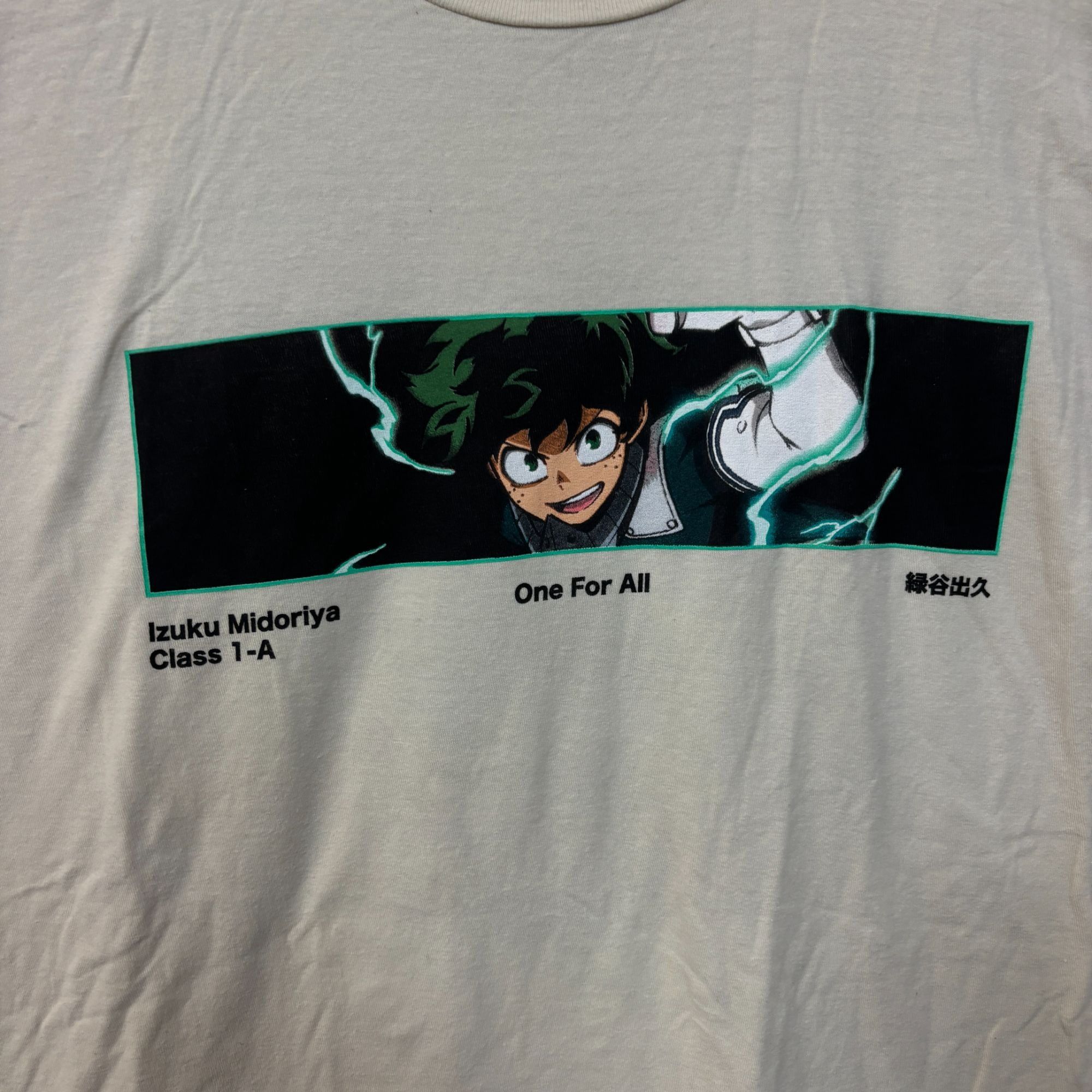 Anime My Hero Academia Izu Deku anime T-shirt size xl Size US XL / EU 56 / 4 - 2 Thumbnail