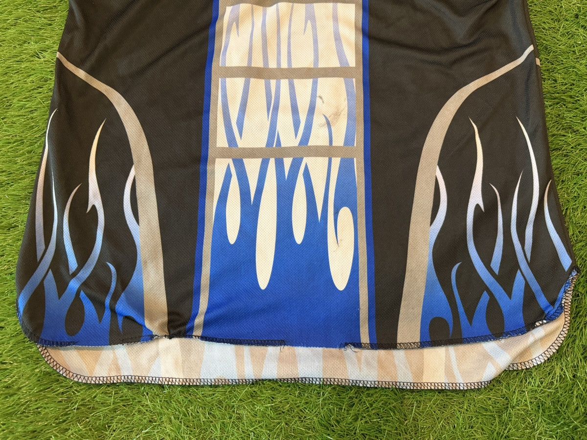 Other Vintage 90s AXO Sport AOP D Max Racing Motocross Flames Size US L / EU 52-54 / 3 - 4 Thumbnail