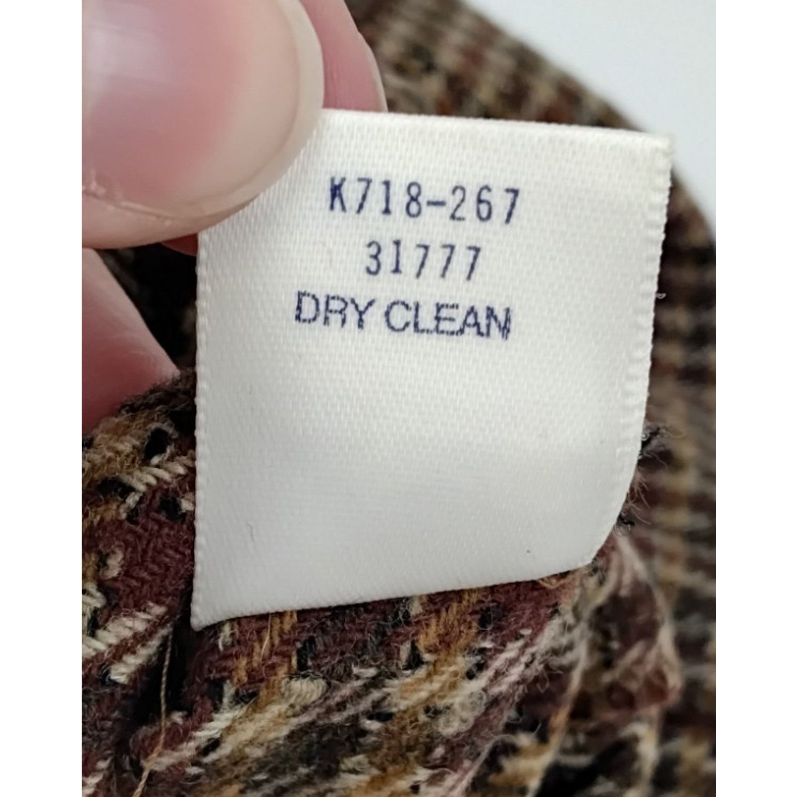 Pendleton Pendleton Knockabouts Shift Dress Women's 6 Brown VTG 1990s Size M / US 6-8 / IT 42-44 - 9 Thumbnail