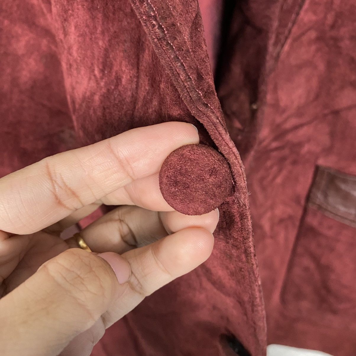 Japanese Brand 📌Vintage Genuine Leather Jacket Poyeyeleather Issey Miyake Size US XL / EU 56 / 4 - 17 Thumbnail