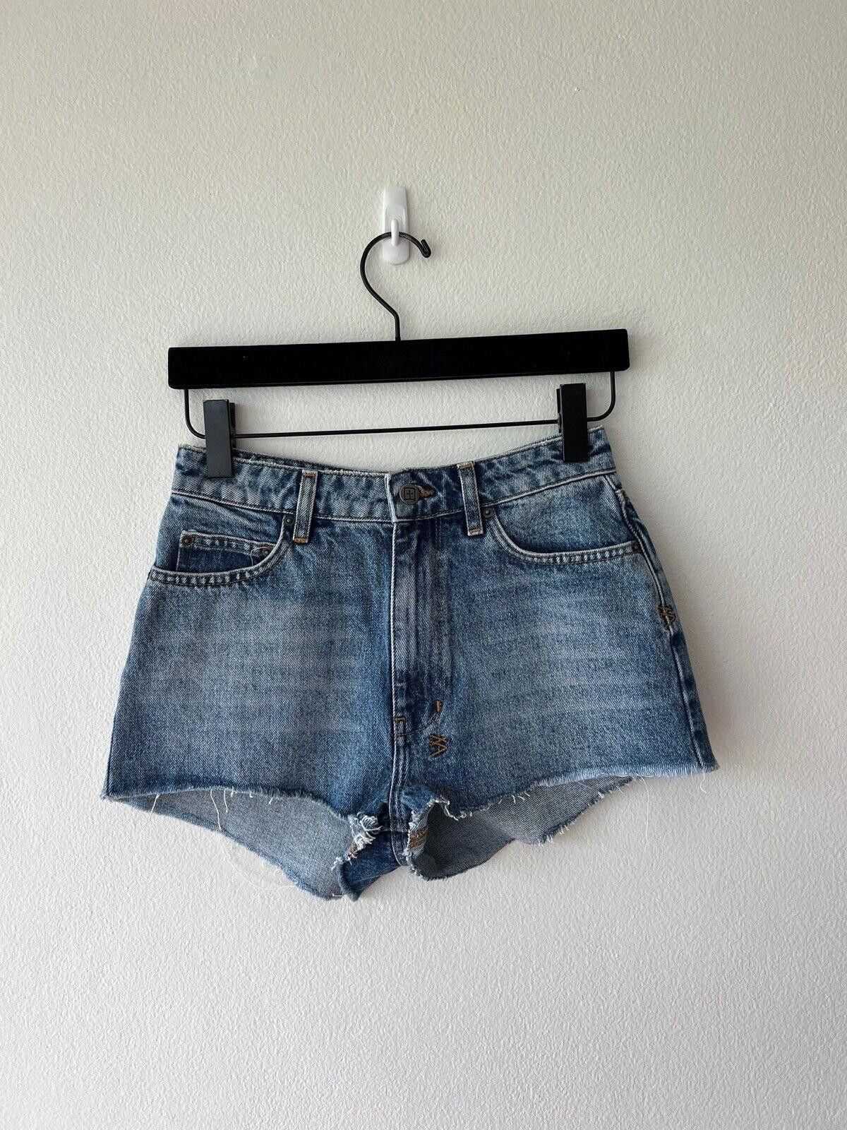 Ksubi new Ksubi denim short jean 26 small 8 mini blue shorts Size 26" / US 2 / IT 38 - 1 Thumbnail