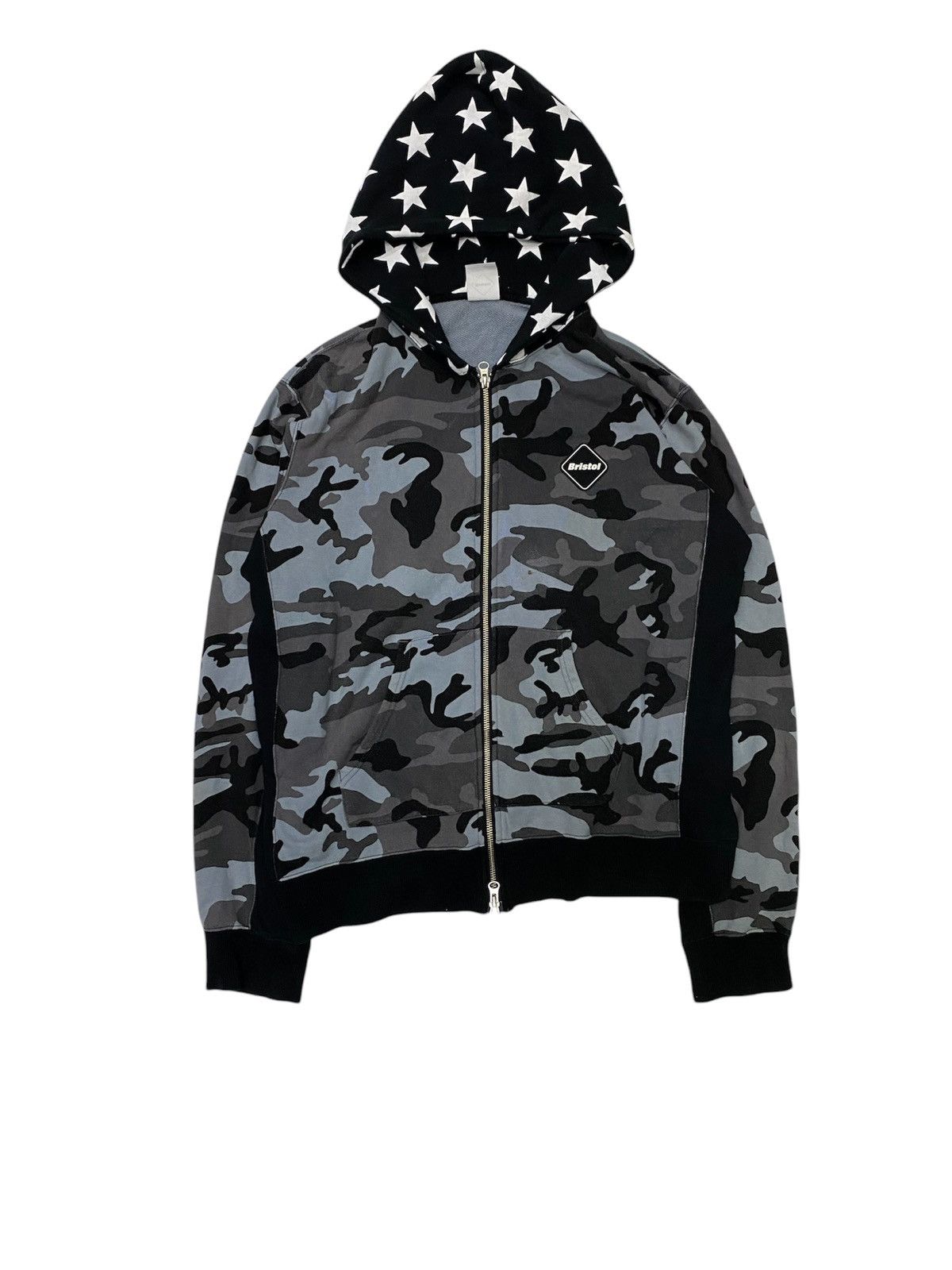 F.C.R.B × Japanese Brand × Sophnet. 2000s FCRD Sophet camo and start zippup hoodie Size US M / EU 48-50 / 2 - 1 Thumbnail