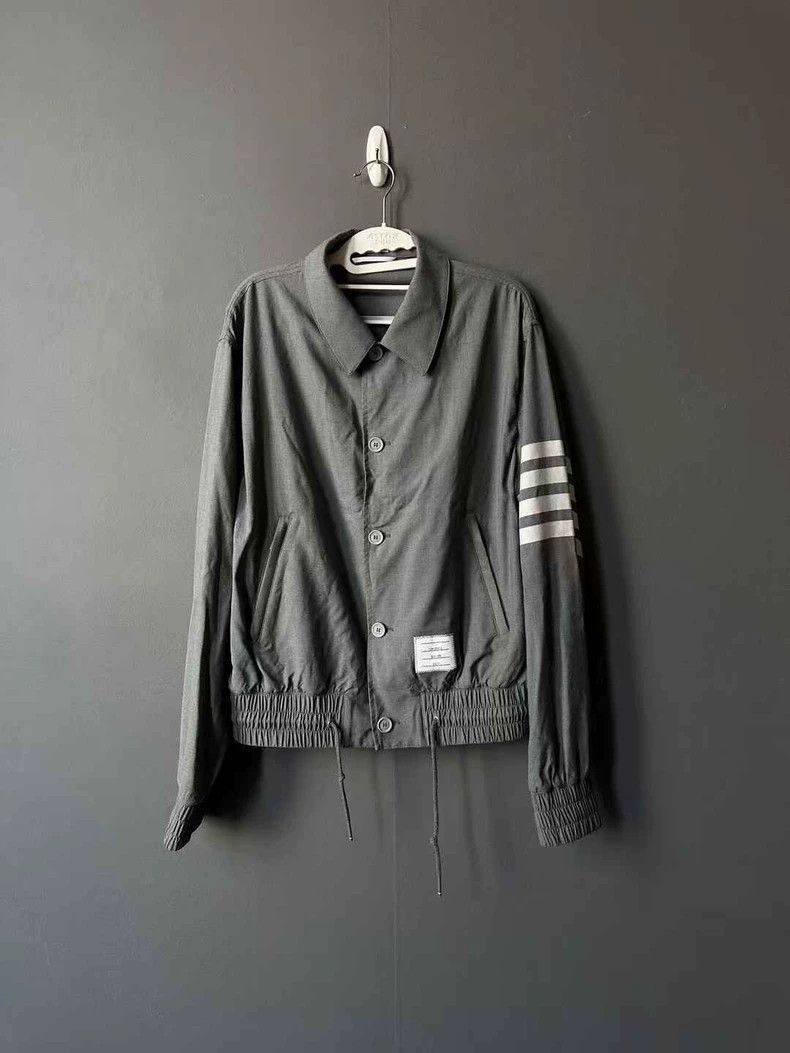 Thom Browne Thom Browne size3 A wool jacket Size US L / EU 52-54 / 3 - 1 Thumbnail