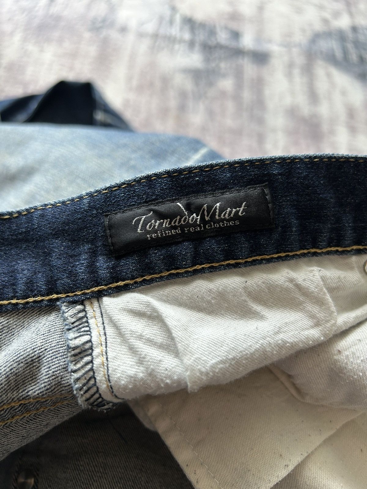 Tornado Mart Tornado Mart Mudwash Flared Jeans Size US 34 / EU 50 - 15 Thumbnail