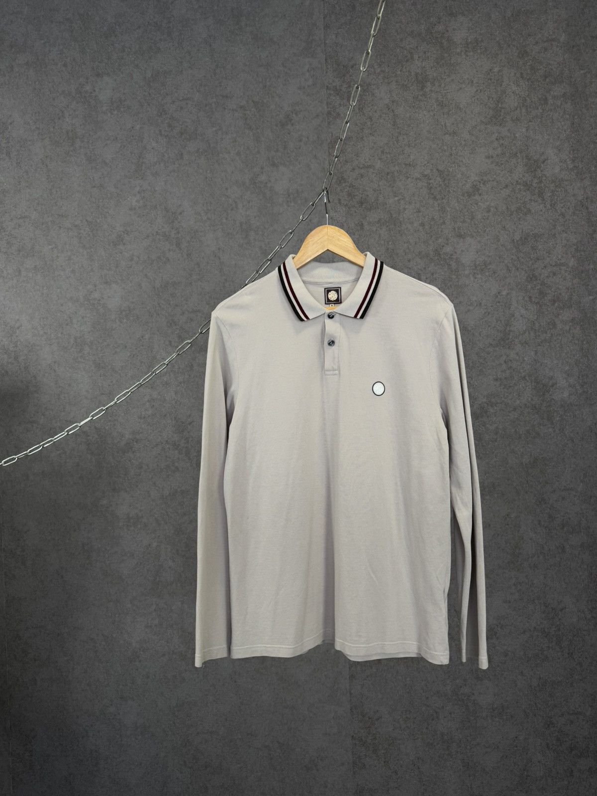 Designer × Pretty Green Pretty Green designer polo longsleeve Size US M / EU 48-50 / 2 - 1 Thumbnail