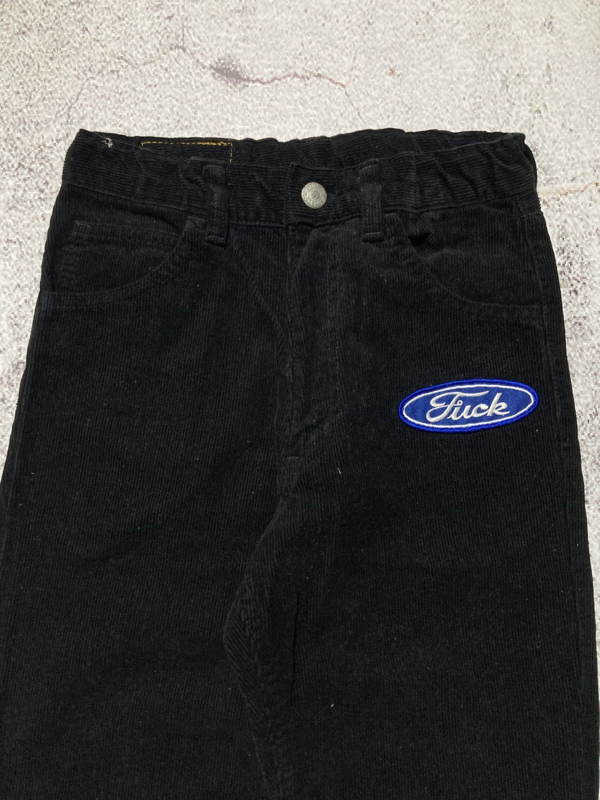 Hysteric Glamour FOR KIDS‼️Vintage Hysteric Glamour Mini Corduroy Pants Black Size US 26 / EU 42 - 7 Thumbnail
