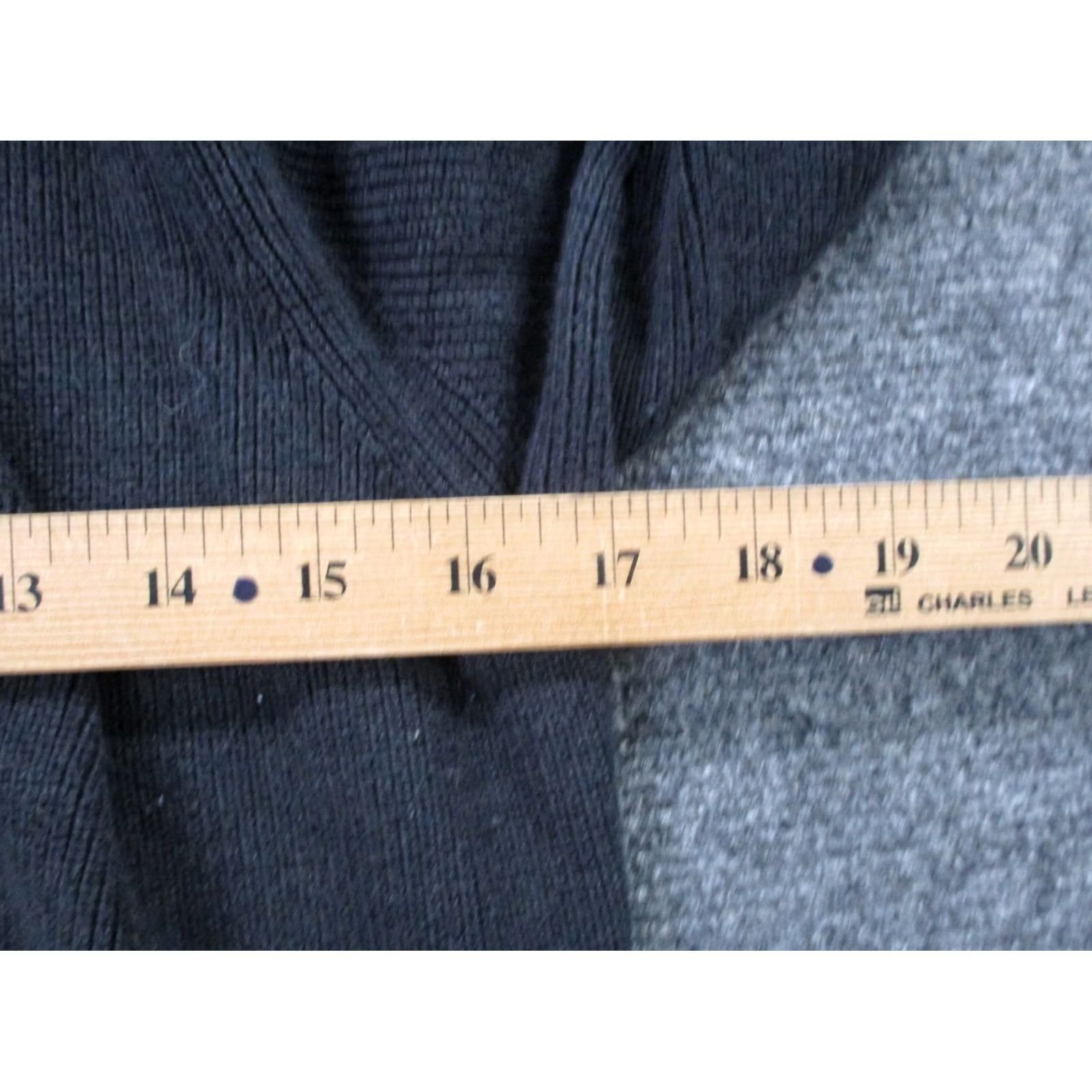 Allsaints Allsaints Black Zip Sweater Jacket Women S Casual Ribbed Size S / US 4 / IT 40 - 5 Thumbnail