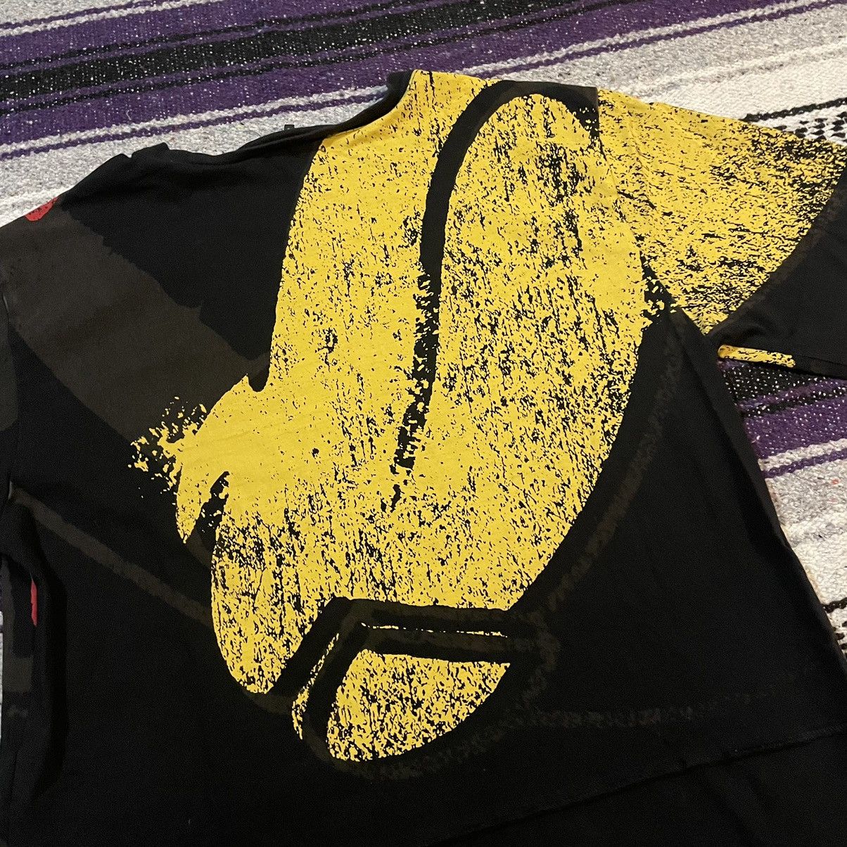 Marc Jacobs Marc Jacobs Mickey Mouse Upside Down T-Shirt Size M Black Size US M / EU 48-50 / 2 - 11 Thumbnail