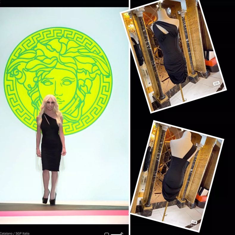 Versace Versace Fishbone shaping dress Size M / US 6-8 / IT 42-44 - 3 Thumbnail
