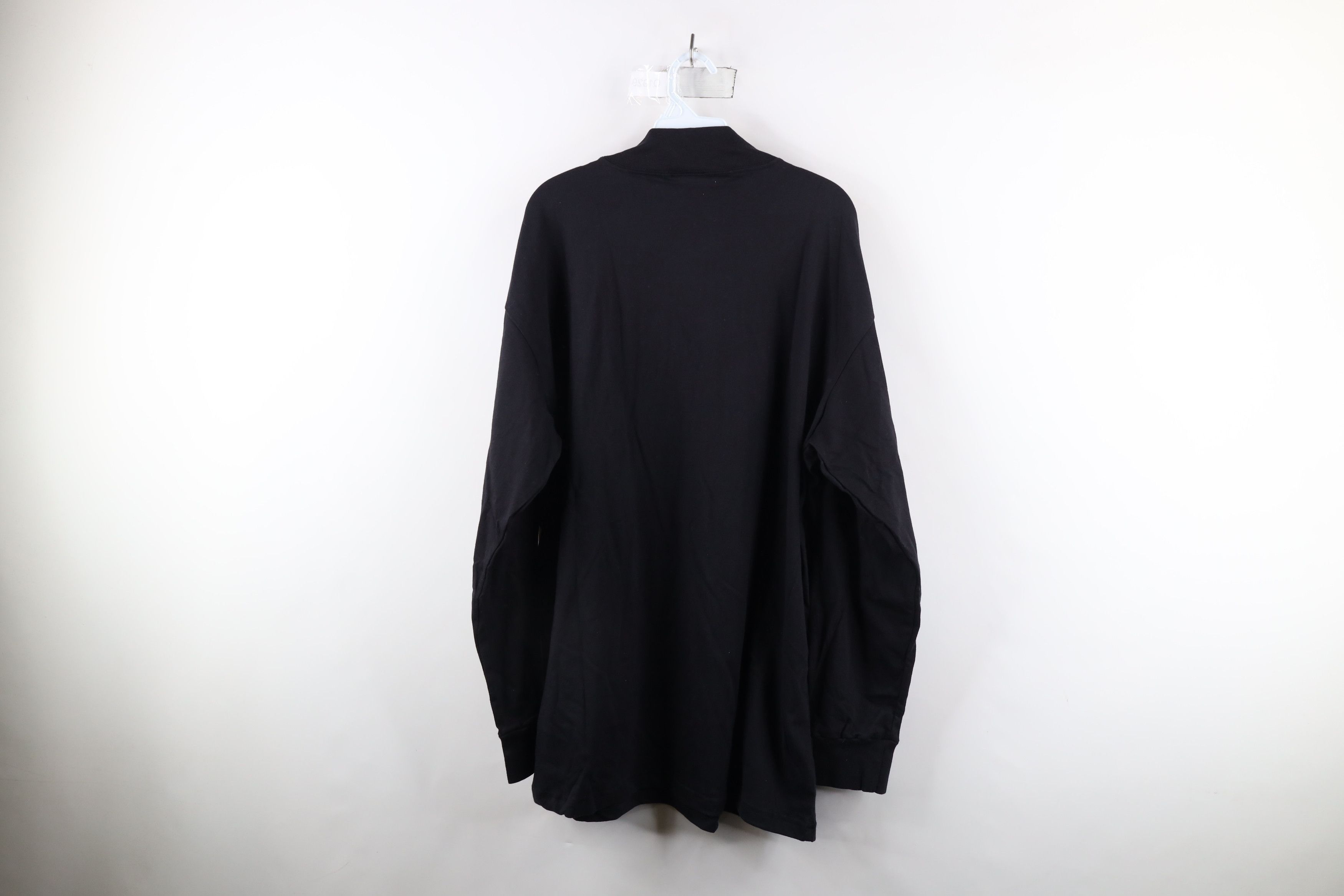 Vintage Vintage 90s Streetwear Long Sleeve T-Shirt Black Cotton Size US XL / EU 56 / 4 - 6 Thumbnail