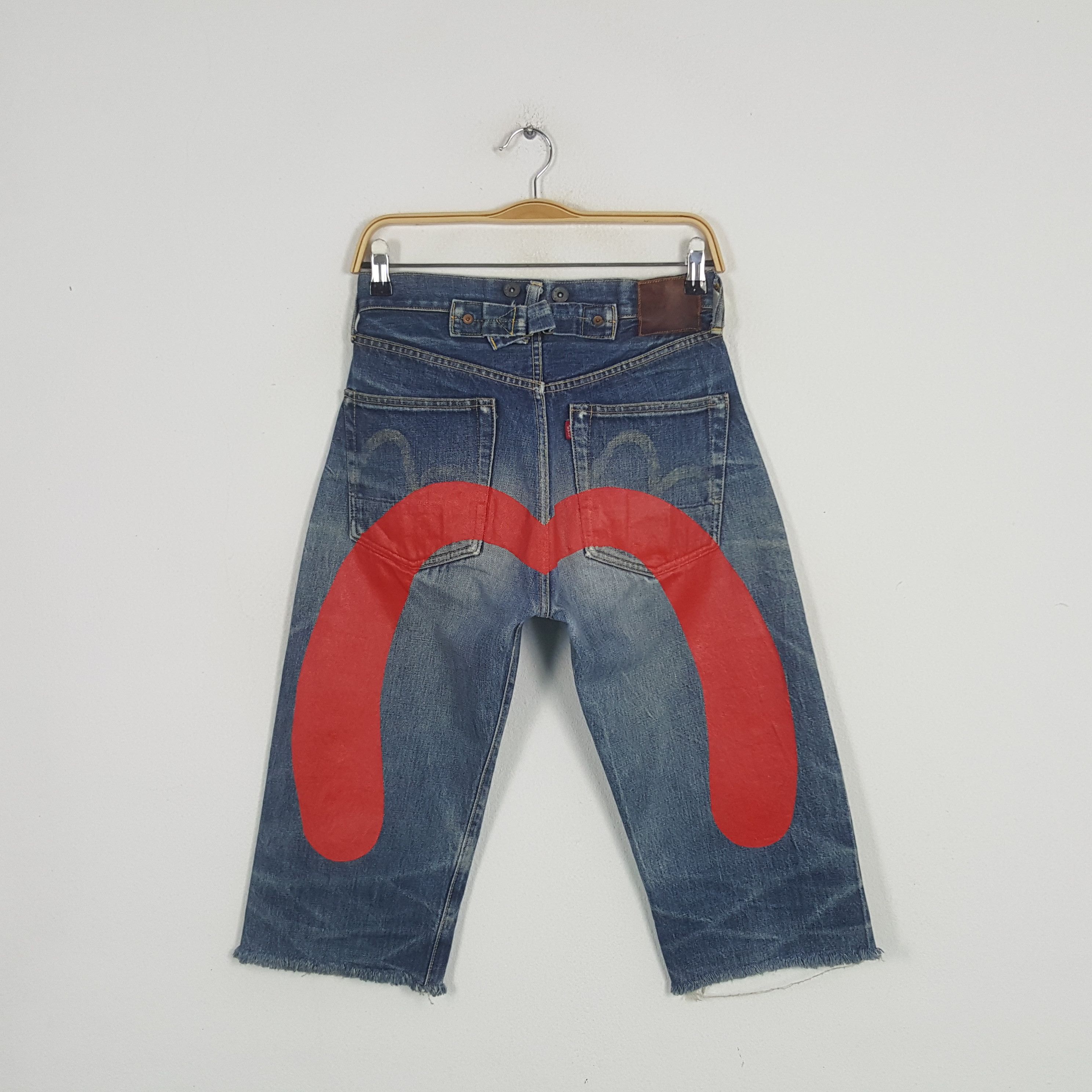 Evisu × Japanese Brand × Vintage Vintage Evis Selvedge Japanese Daicock Custom Denim Jeans Size US 26 / EU 42 - 1 Thumbnail