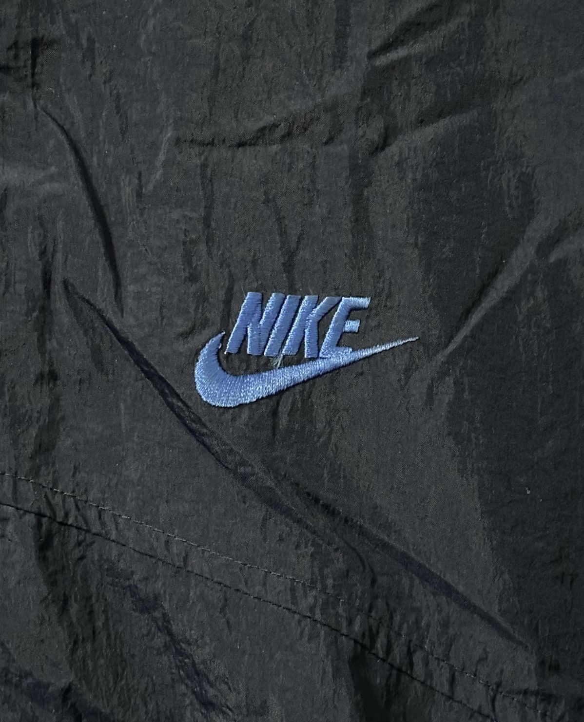 Nike Nike Logo Full Zip Windbreaker Jacket Size US L / EU 52-54 / 3 - 2 Thumbnail