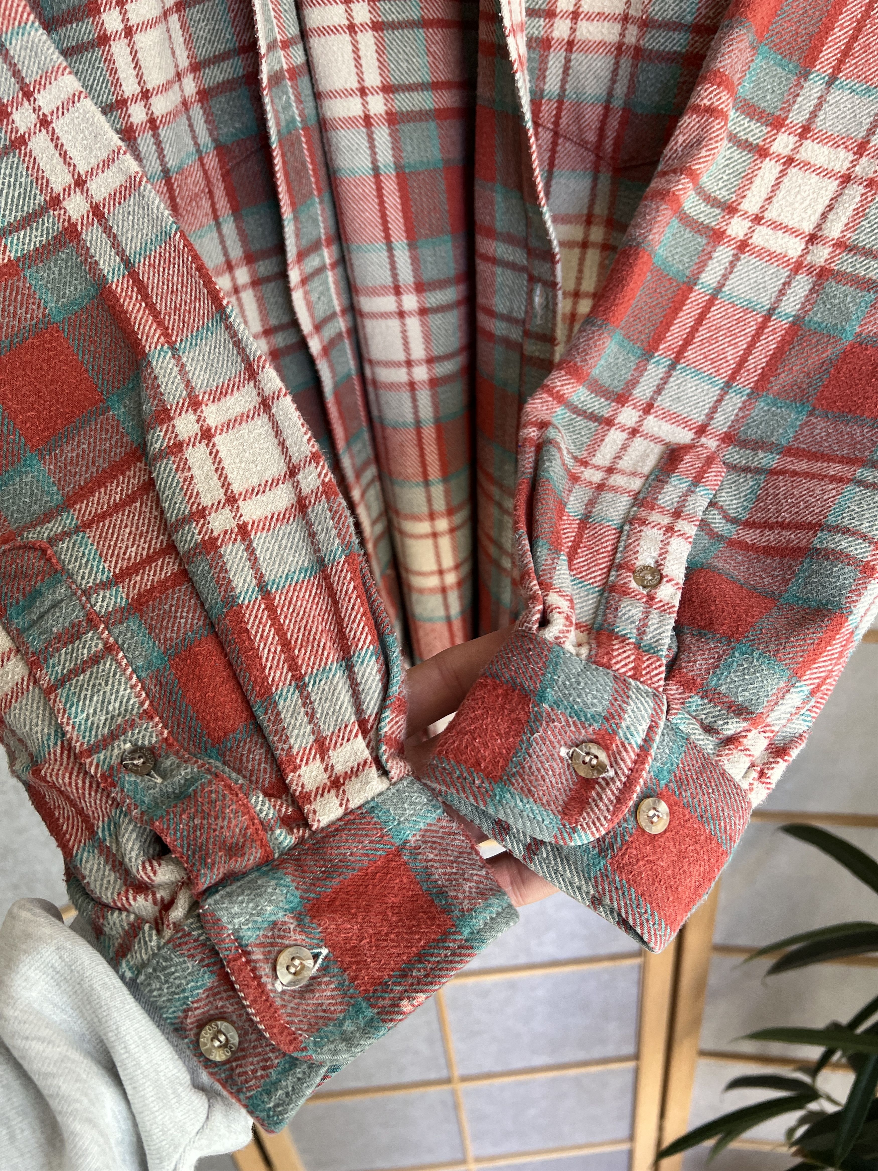 Lacoste Lacoste vintage 1990s flannel shirt plaid checked old money Size US S / EU 44-46 / 1 - 10 Thumbnail