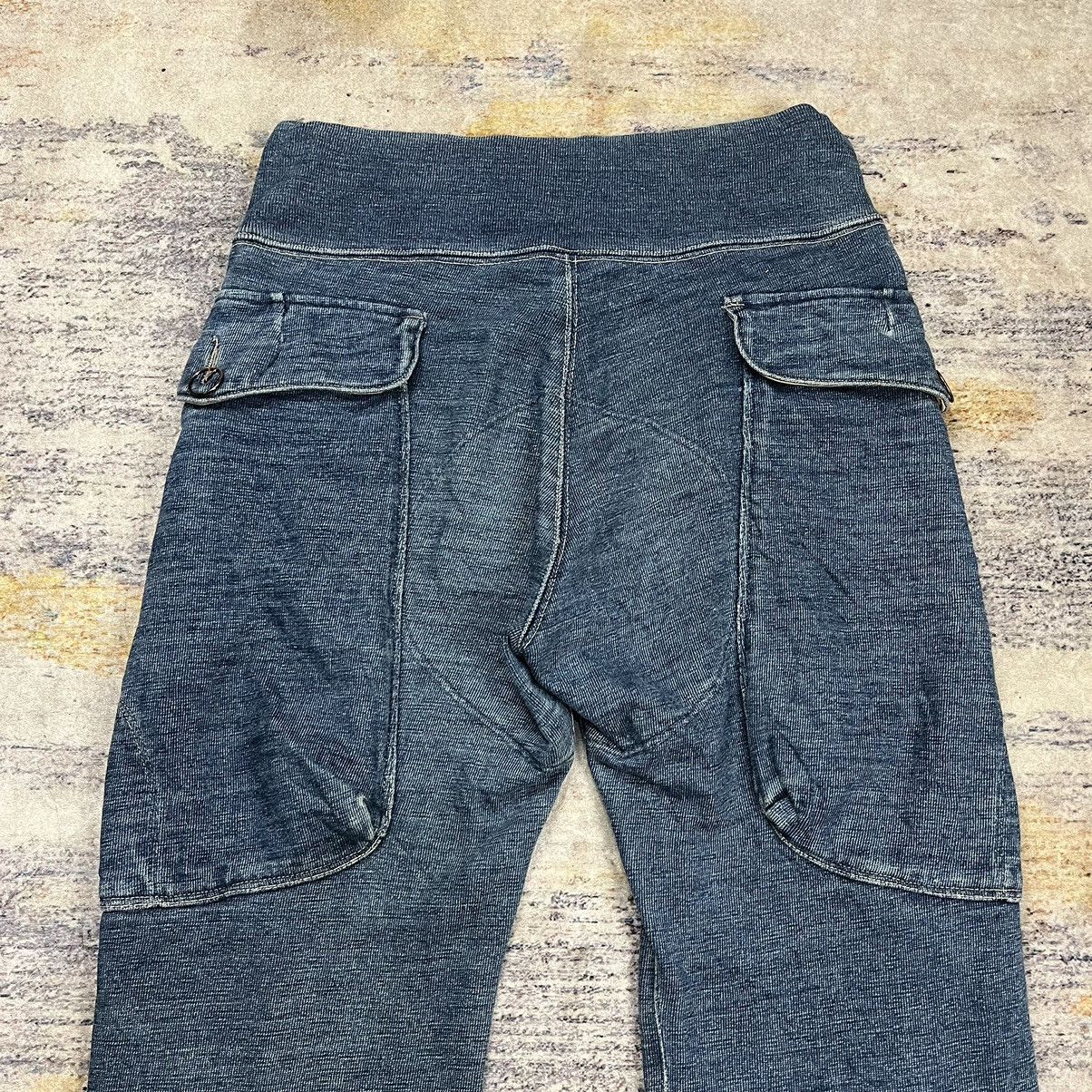 Kapital Kapital indigo big pocket cargo sweat pants Size US 32 / EU 48 - 6 Thumbnail