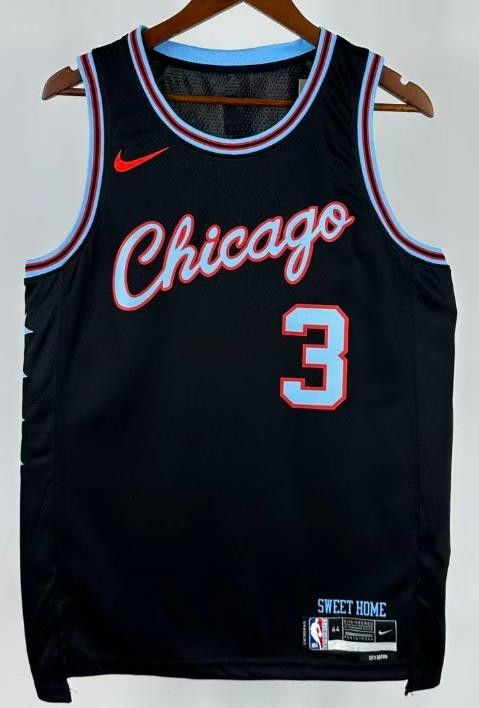 NBA 2026 Chicago Bulls 3 Josh Giddey Jersey Size US S / EU 44-46 / 1 - 2 Thumbnail