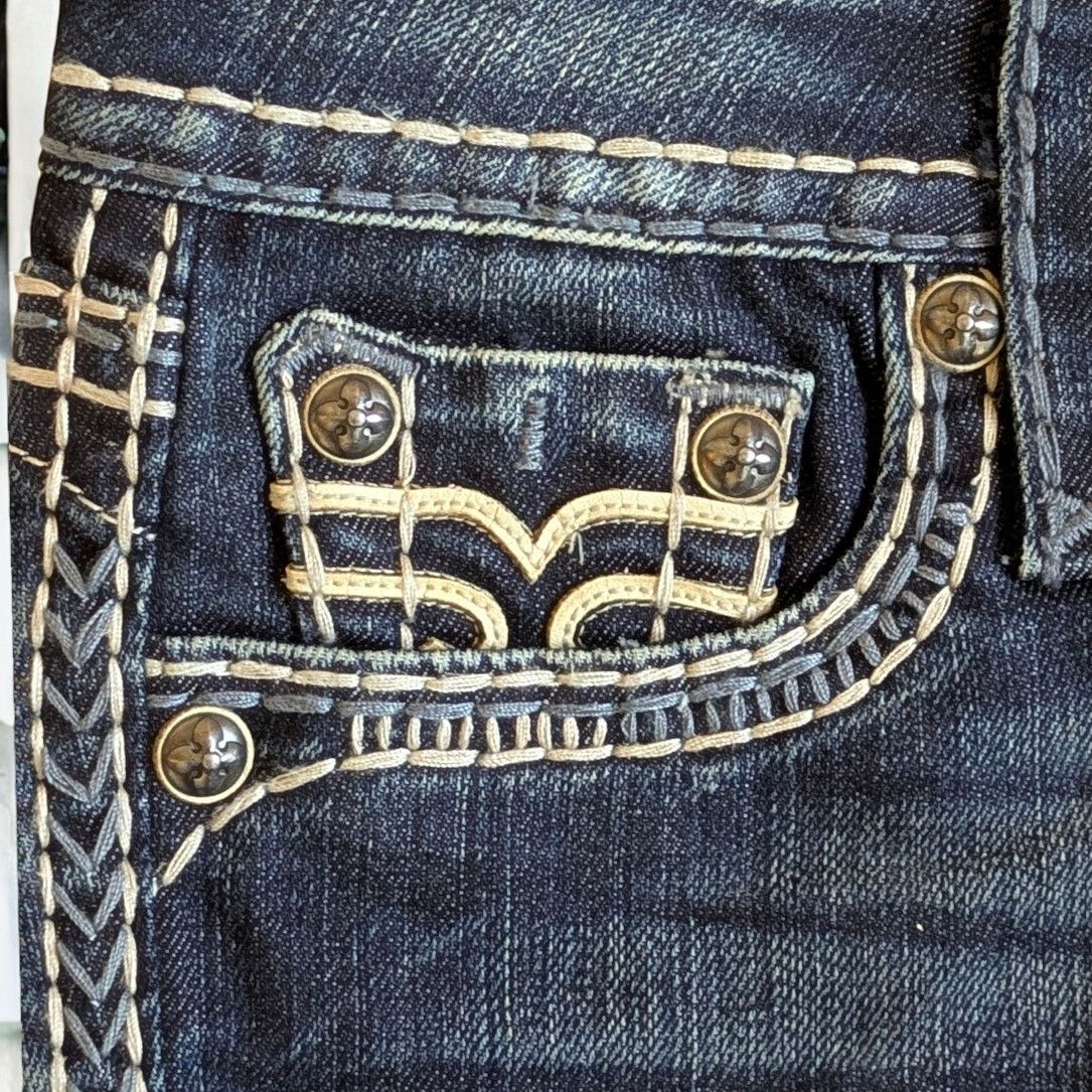 Rock Revival ROCK REVIVAL Capri Jeans Women's 26 ANA Denim Capris Size 26" / US 2 / IT 38 - 7 Thumbnail