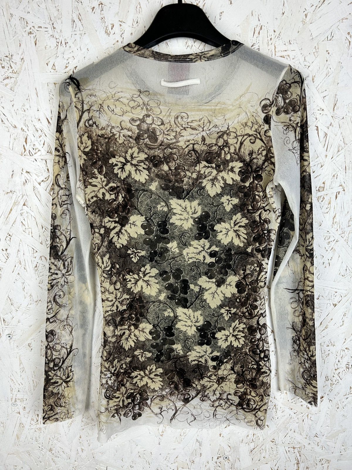 Jean Paul Gaultier Vintage Jean Paul Gaultier JPG Classique Grape Mesh Top S Size S / US 4 / IT 40 - 4 Thumbnail