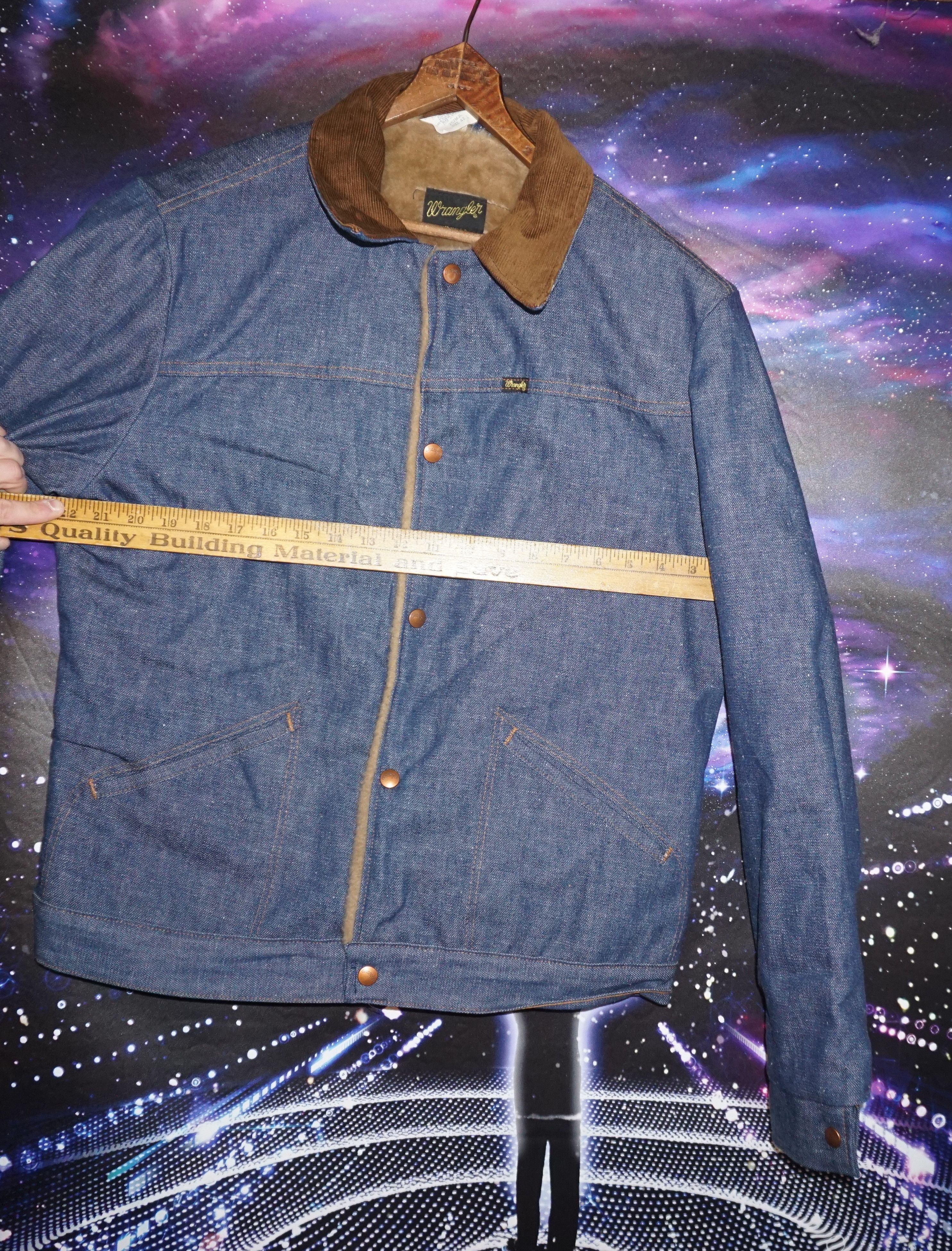 Vintage × Wrangler Vintage 70s Wrangler Lined Denim Jacket 257MJL Size US L / EU 52-54 / 3 - 3 Thumbnail