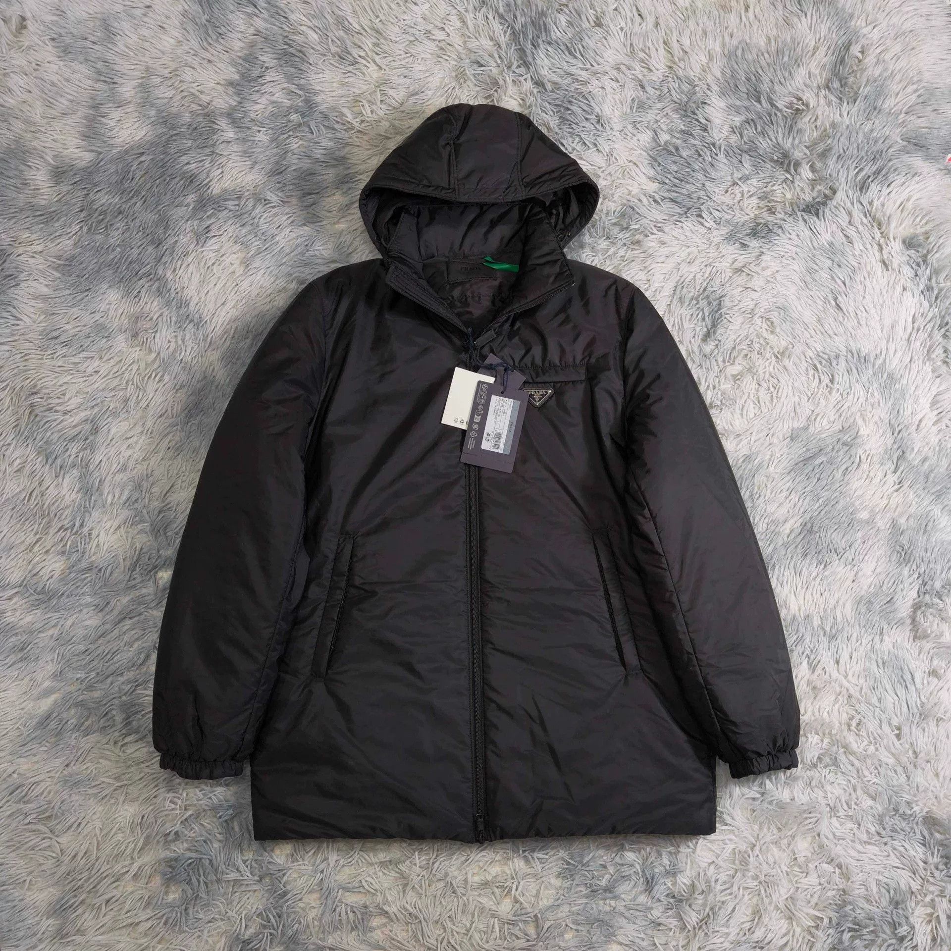 Prada Prada Medium Weight Recycled Nylon Down Jacket Size US M / EU 48-50 / 2 - 1 Thumbnail