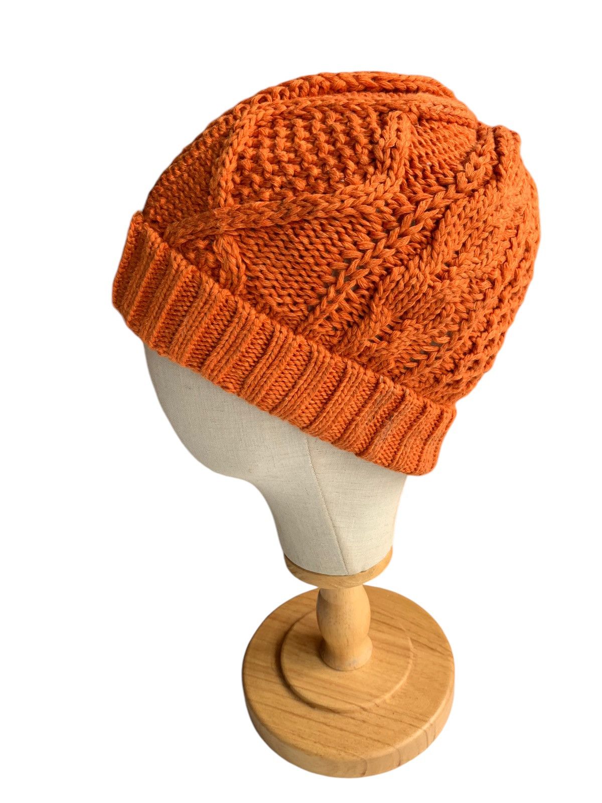 Japanese Brand × Kapital × Vintage Knitted Crochet Basiquent Winter Beanie Hats🧶 Size ONE SIZE - 3 Thumbnail