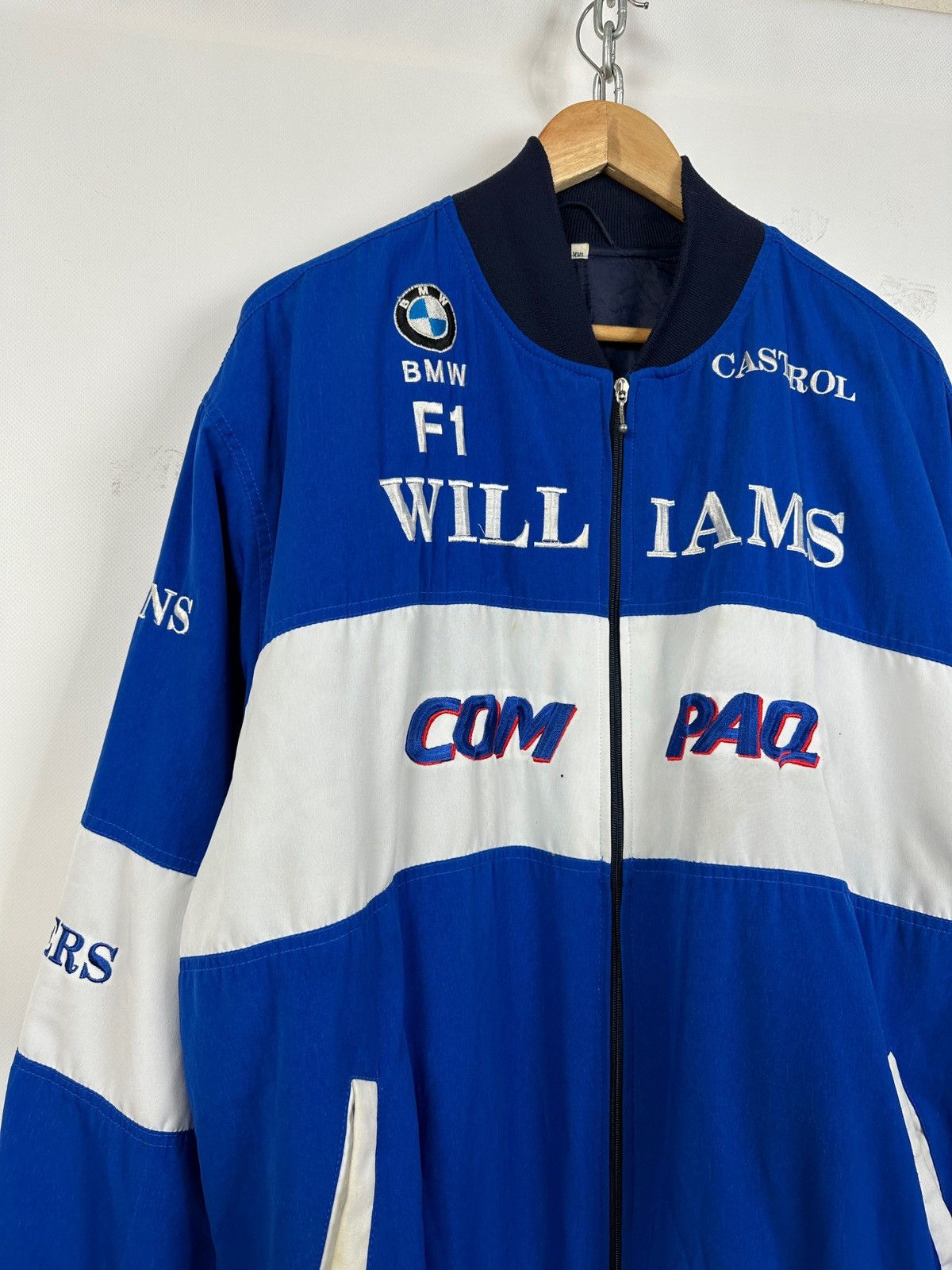 BMW Vintage BMW F1 Williams Ralf Schumacher Racing Bomber Jacket Size US XXL / EU 58 / 5 - 11 Thumbnail
