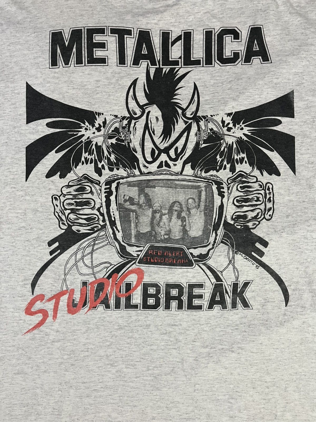 Giant × Tultex Metallica vintage tee Size US XL / EU 56 / 4 - 2 Thumbnail
