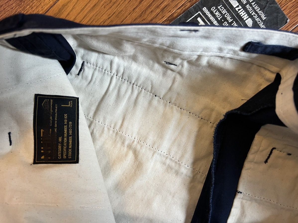 izzue Neighborhood X Izzue Japan Navy Work Pants Size US 33 - 4 Thumbnail