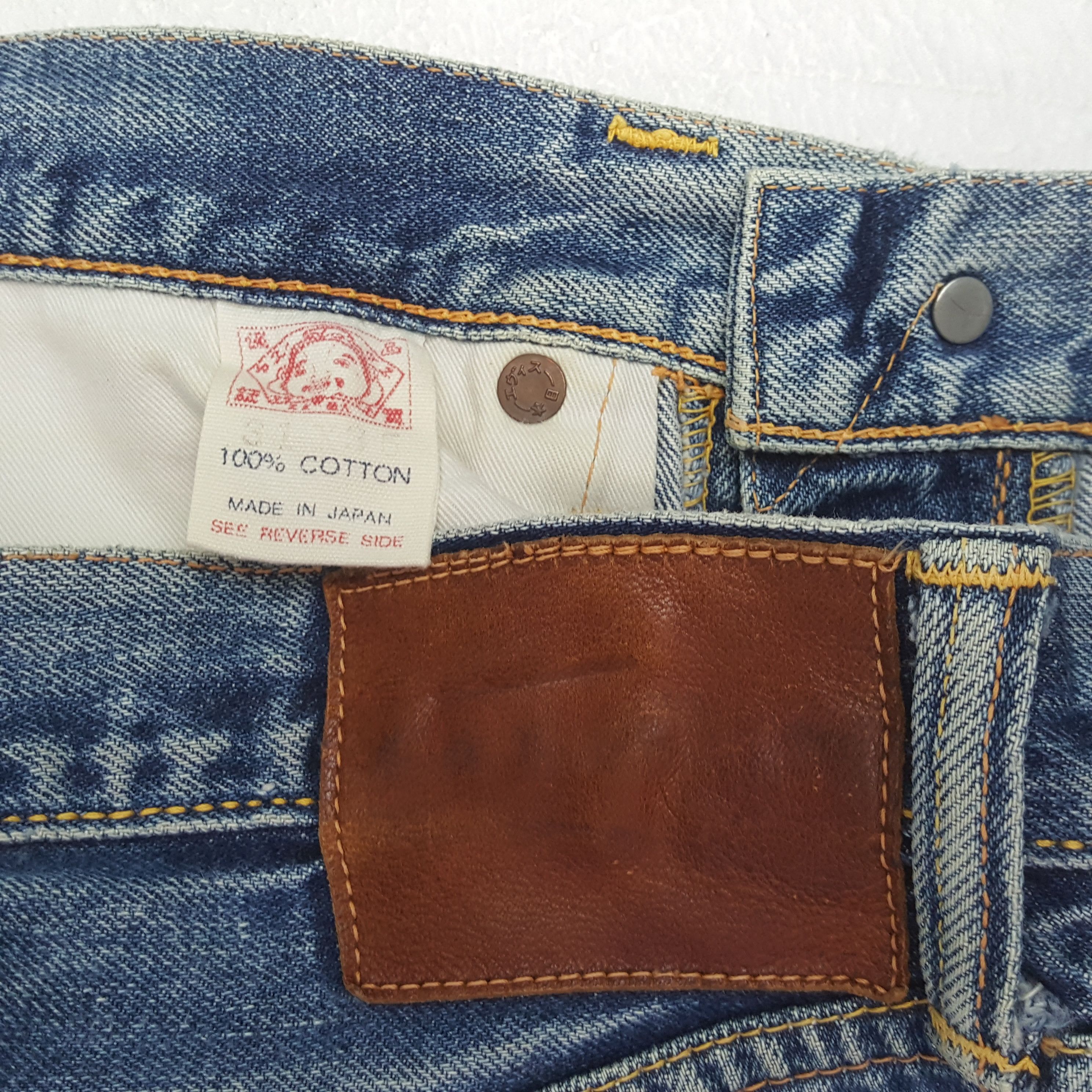 Evisu Evisu Japanese Brand Streetwear Custom Daicock Jeans RR9 Size US 30 / EU 46 - 14 Thumbnail