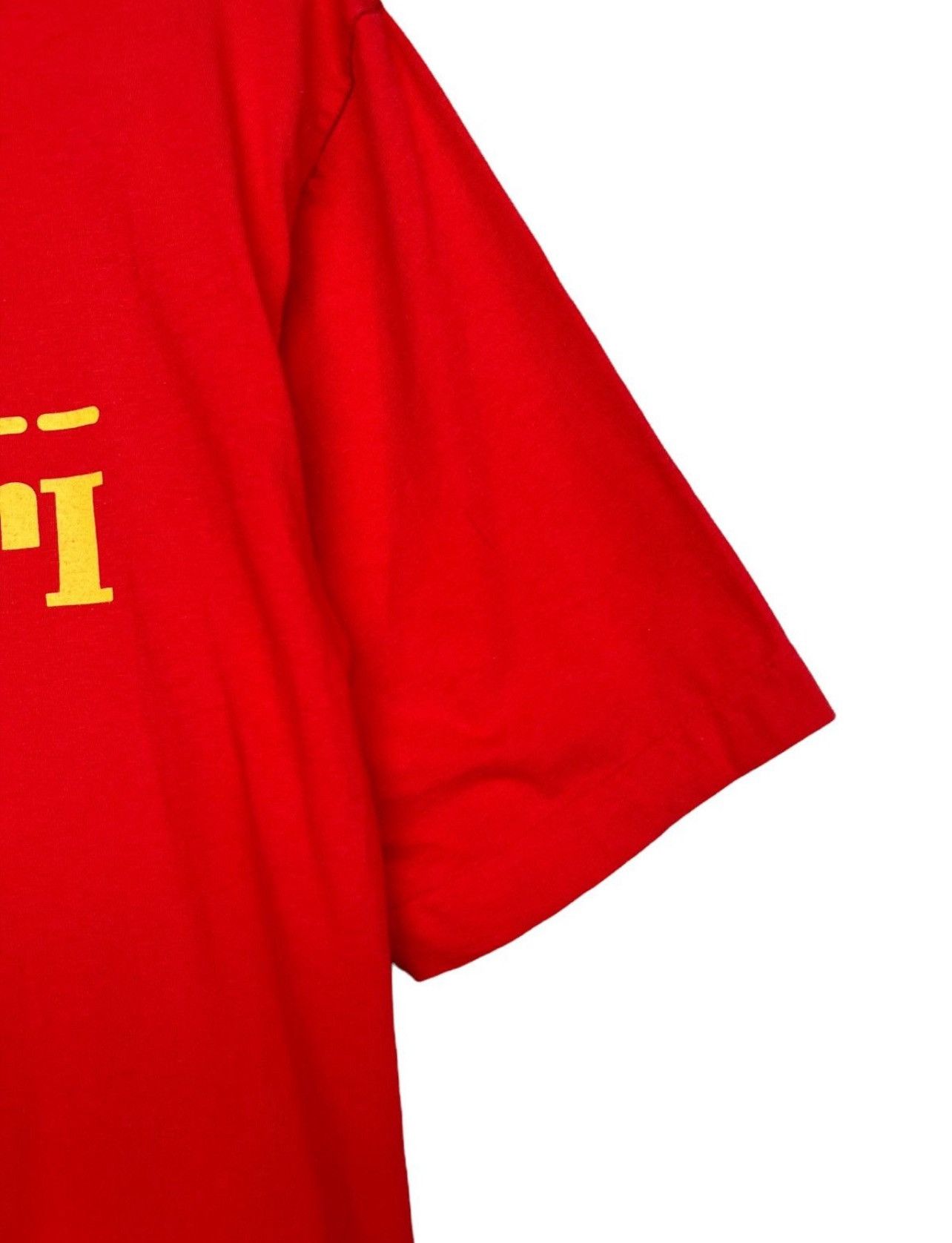 Vintage Vintage 80s Ferrari Scuderia Formula 1 Red Tee Medium Size US M / EU 48-50 / 2 - 5 Thumbnail