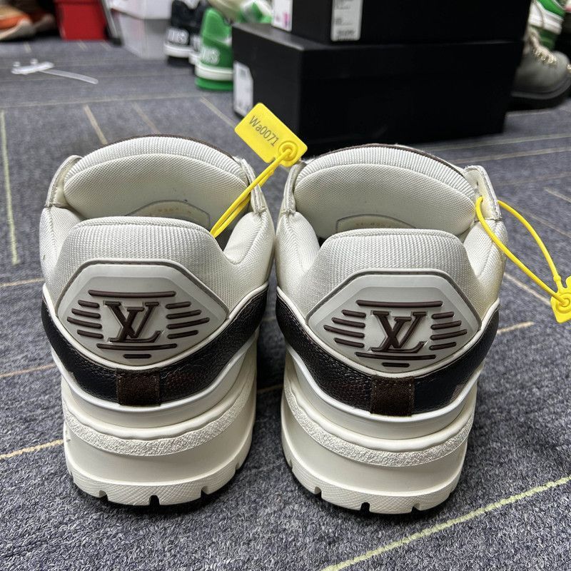 Louis Vuitton Louis Vuitton Trainer Maxi Low Top Sneakers -2508 Size US 7.5 / EU 40-41 - 3 Thumbnail