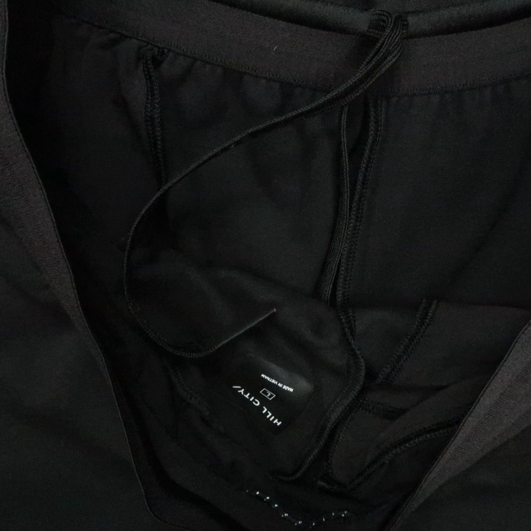 Vintage Hill City Pants Men L Black Performance Tech Jogger Zip Pocket Athletic Size US 33 - 7 Thumbnail