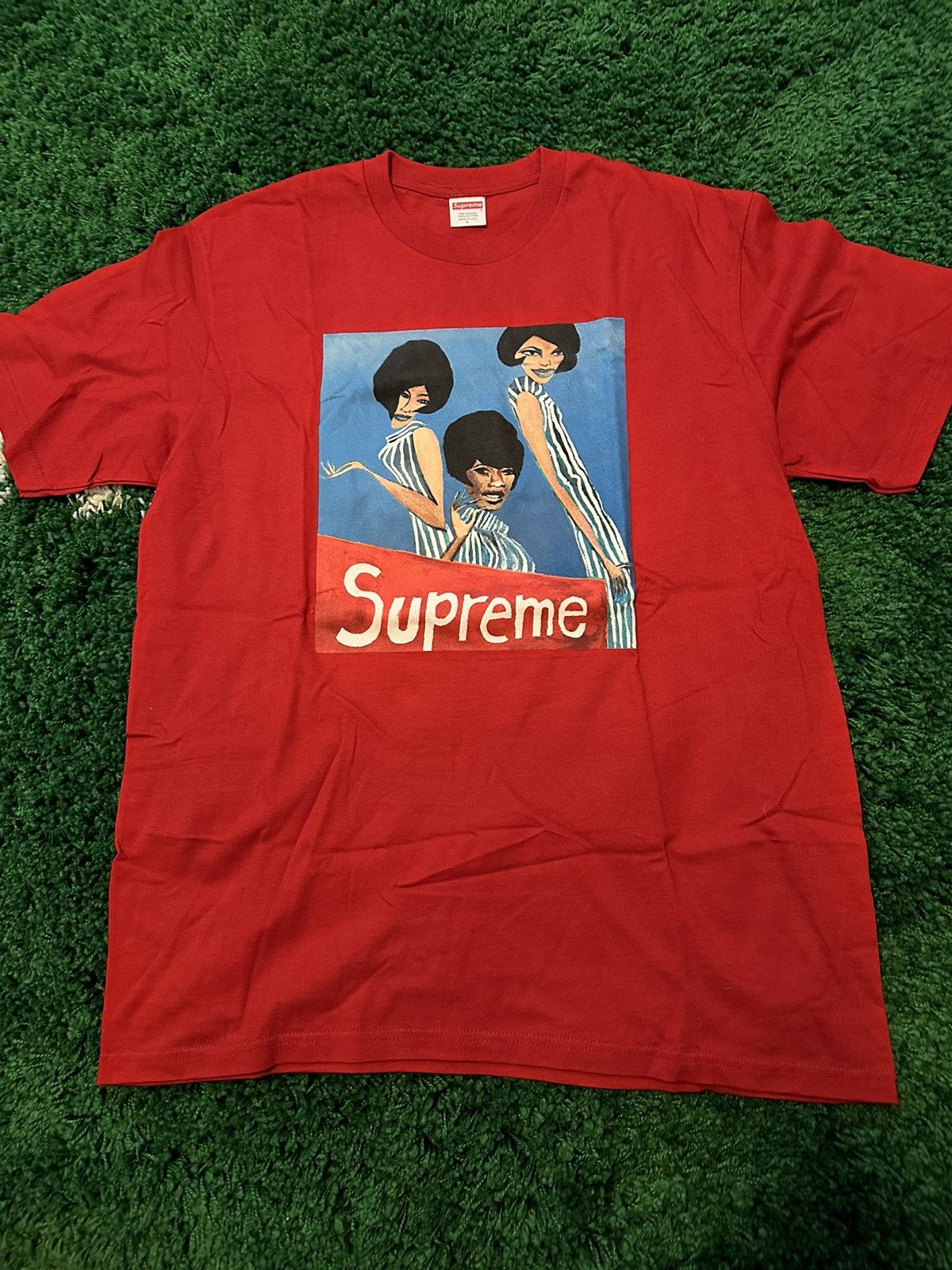 Supreme Supreme The Supremes Group Tee Red Large Grailed
