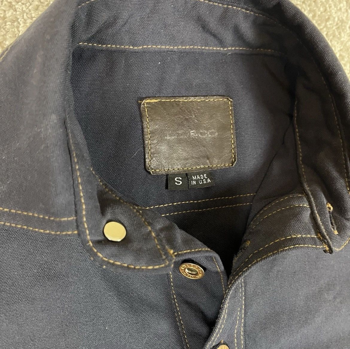 Other Lawless Denim Co Denim Shirt Japanese Denim Size Small Size US S / EU 44-46 / 1 - 3 Thumbnail