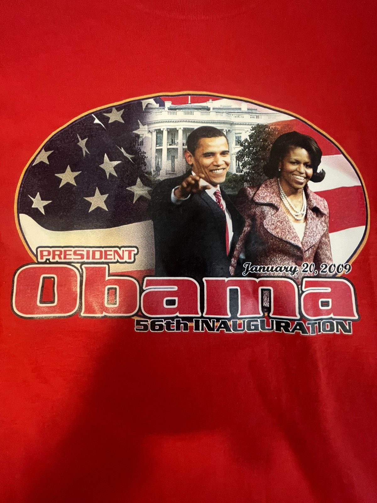 Delta Barack Obama 2009 election t-shirt Size US XL / EU 56 / 4 - 2 Thumbnail